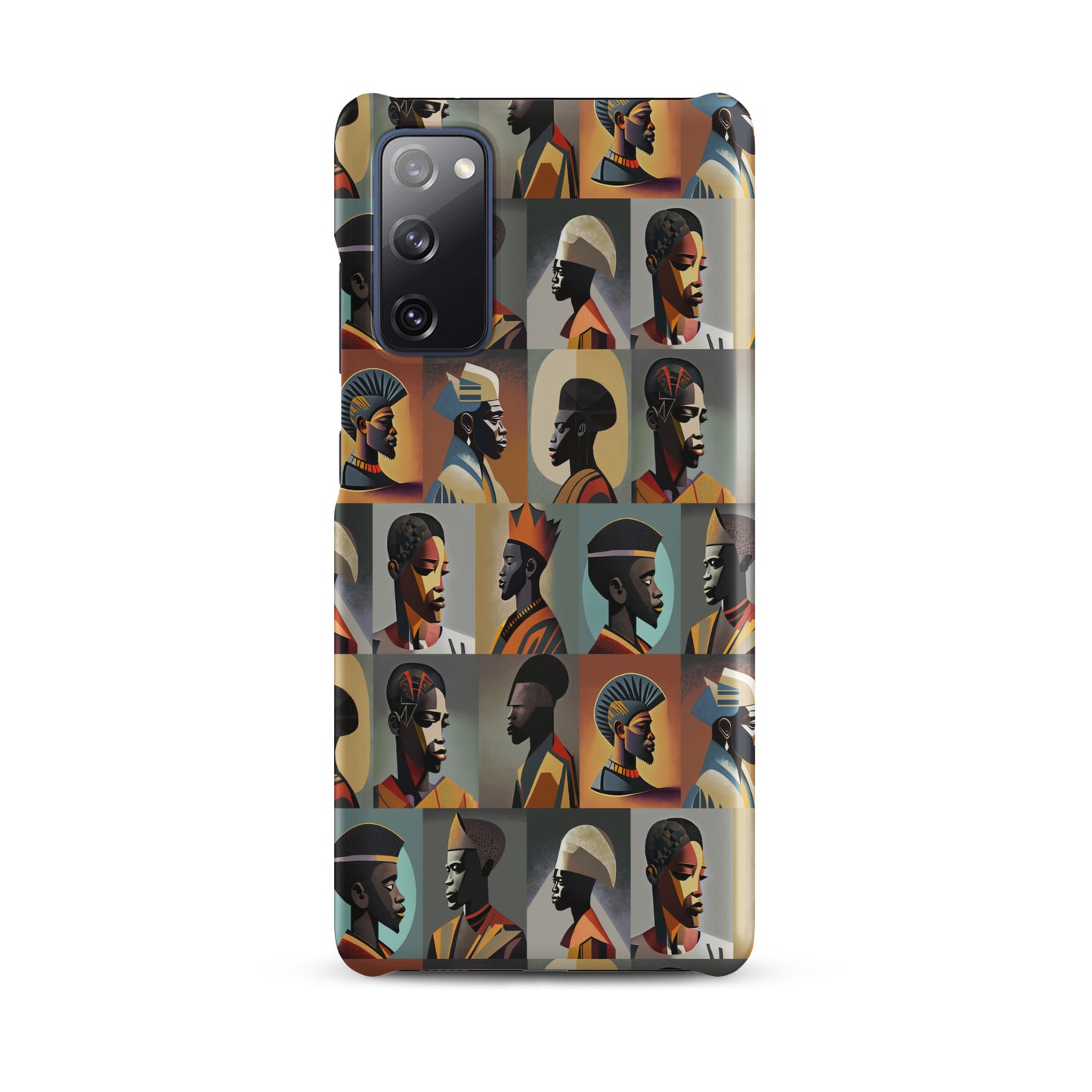 Snap case for Samsung® Kukloso Cubist Faces Collage No 24 - Free Shipping