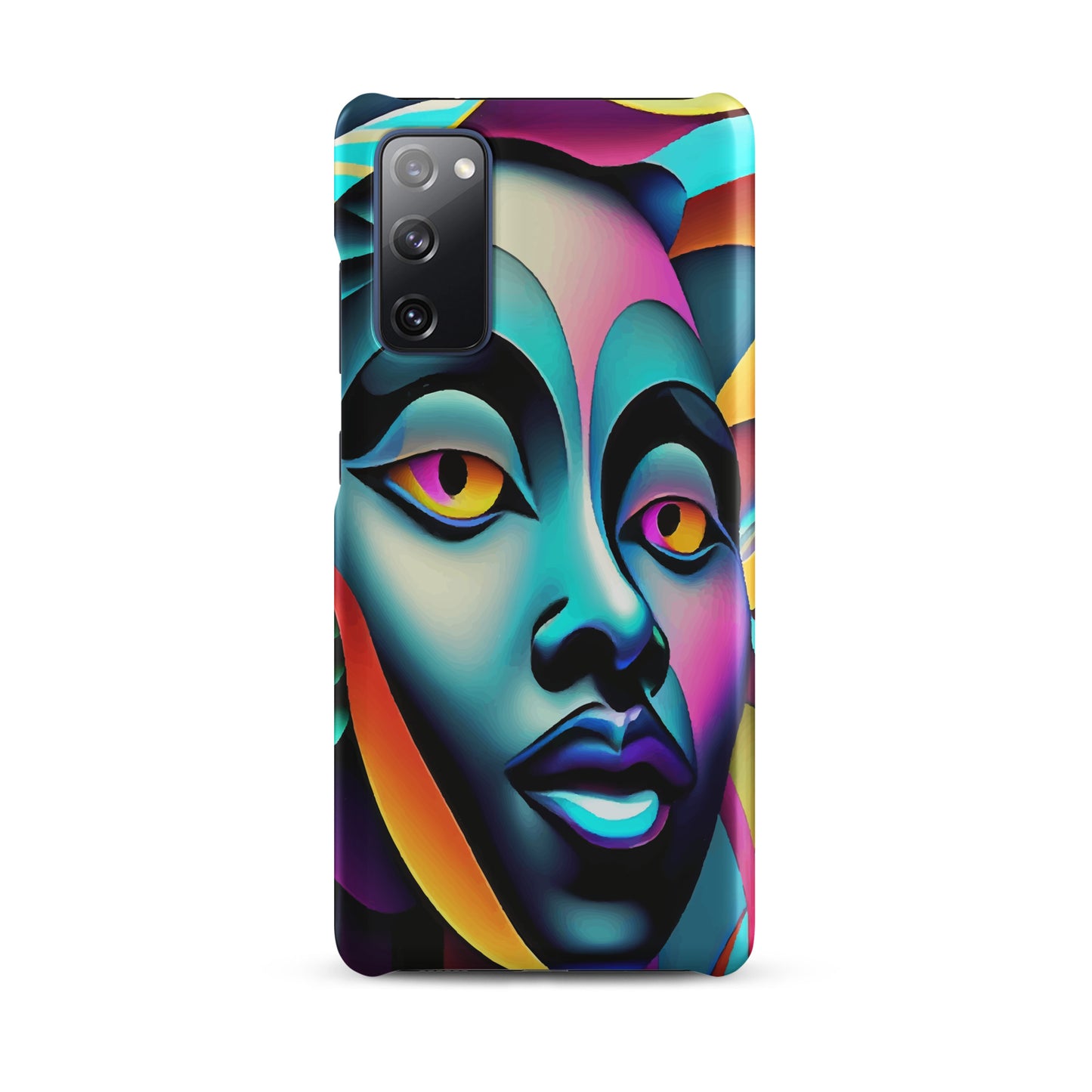 Snap case for Samsung® Kukloso Cubist Faces No 2 - Free Shipping