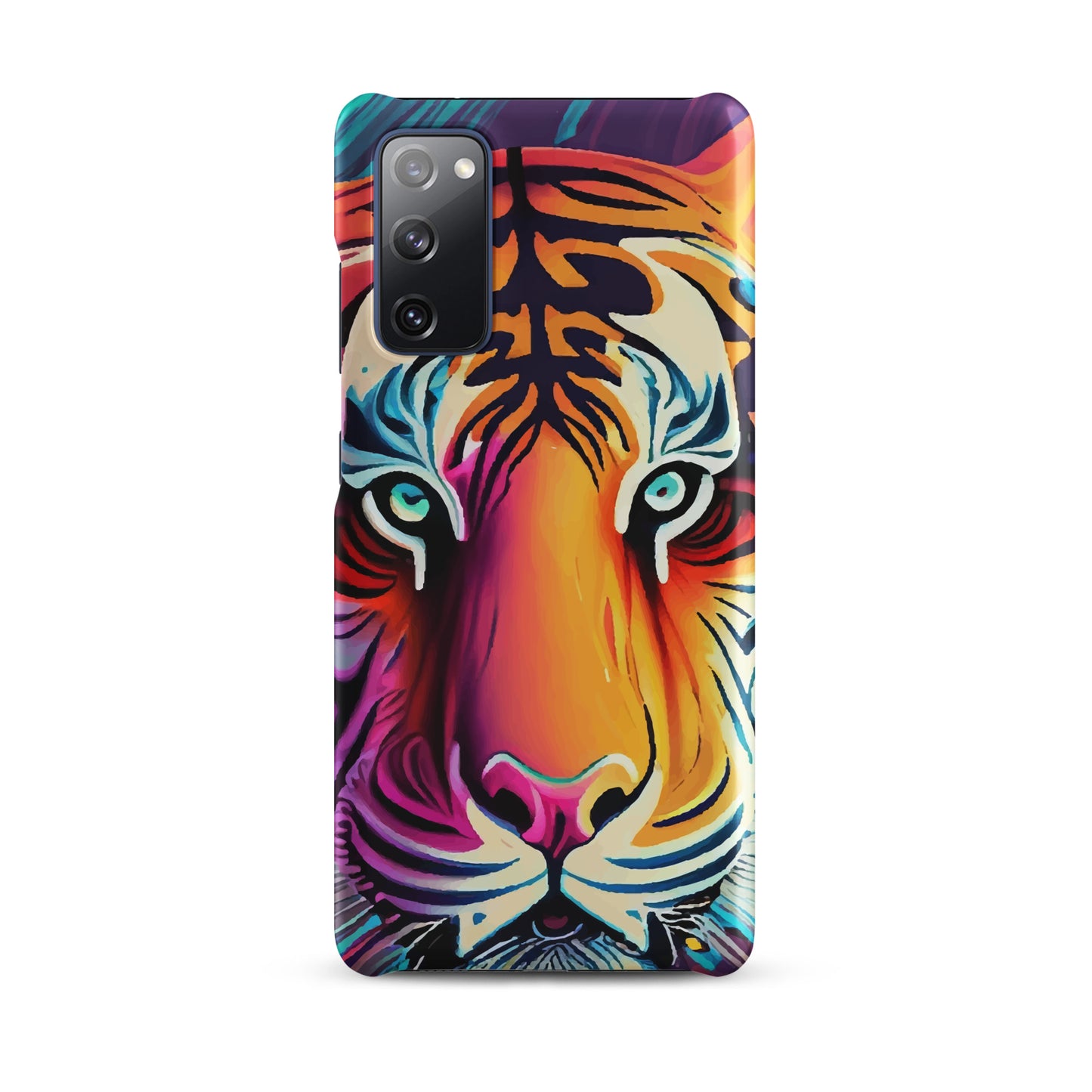 Snap case for Samsung® Kukloso Cubist Faces Mr. Tiger - Free Shipping