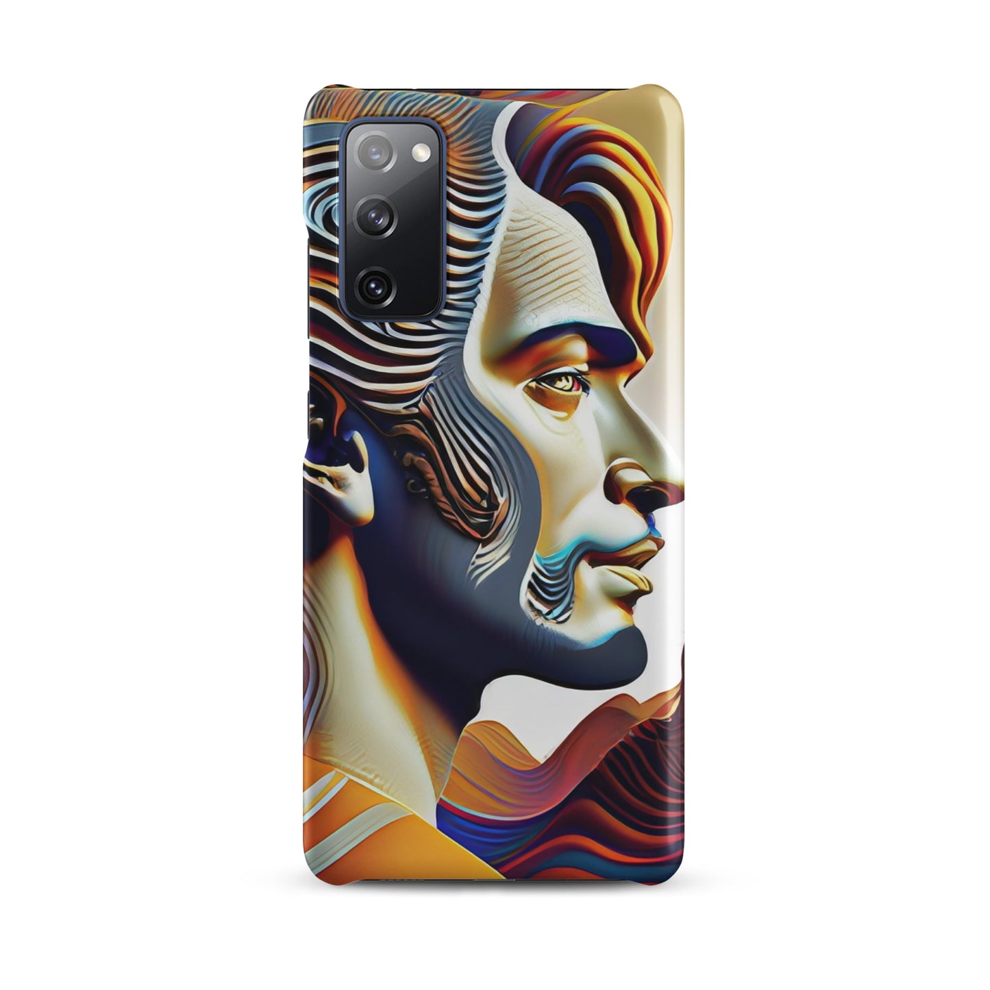 Snap case for Samsung® Kukloso Cubist Faces No 19 - Free Shipping