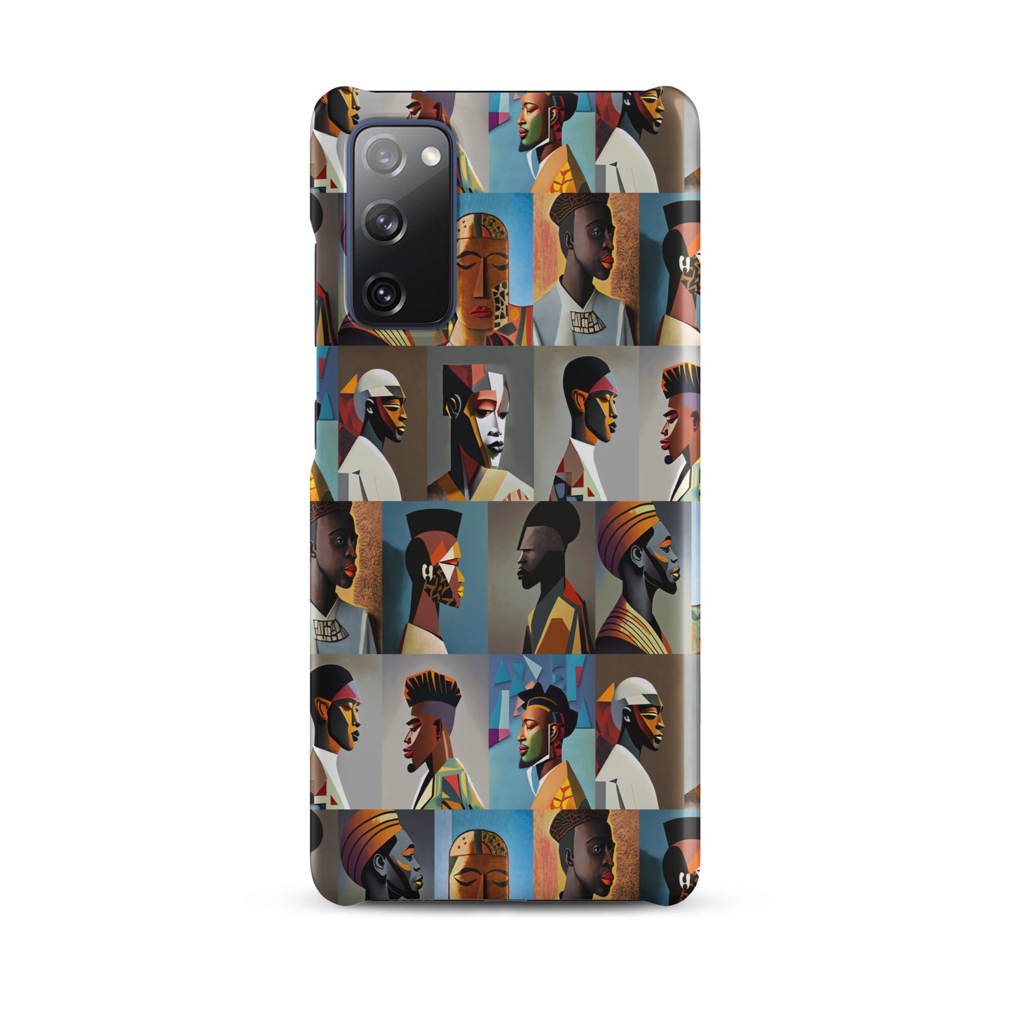 Snap case for Samsung® Kukloso Cubist Faces No 23 - Free Shipping