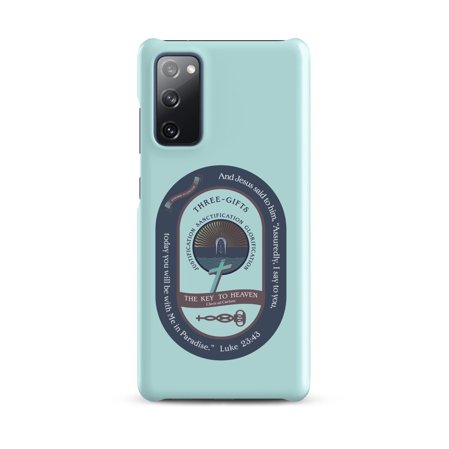 Snap case for Samsung® Kukloso Luke 23:43 - Free Shipping