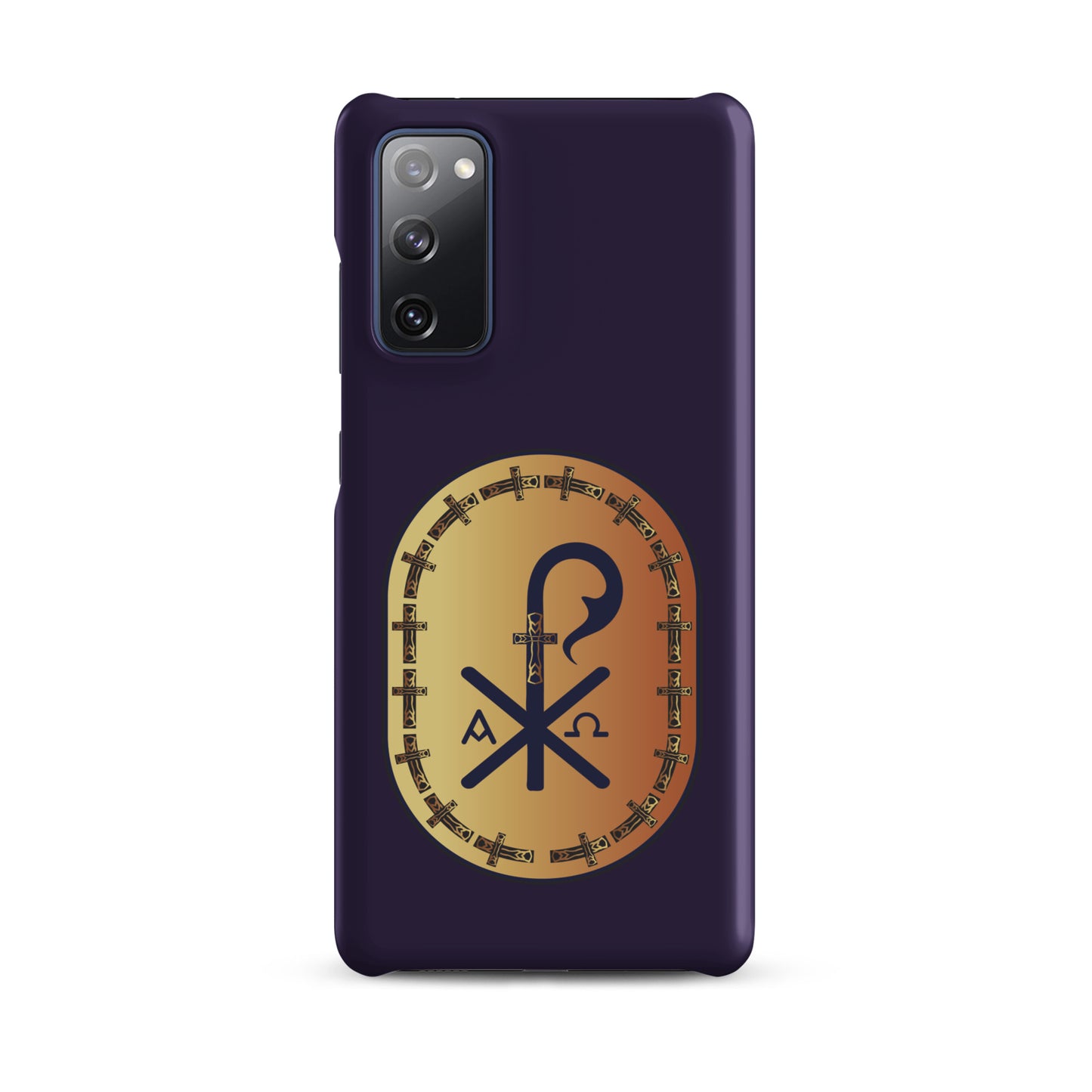 Snap case for Samsung® Kukloso CHI RO Christogram No 13 - Free Shipping