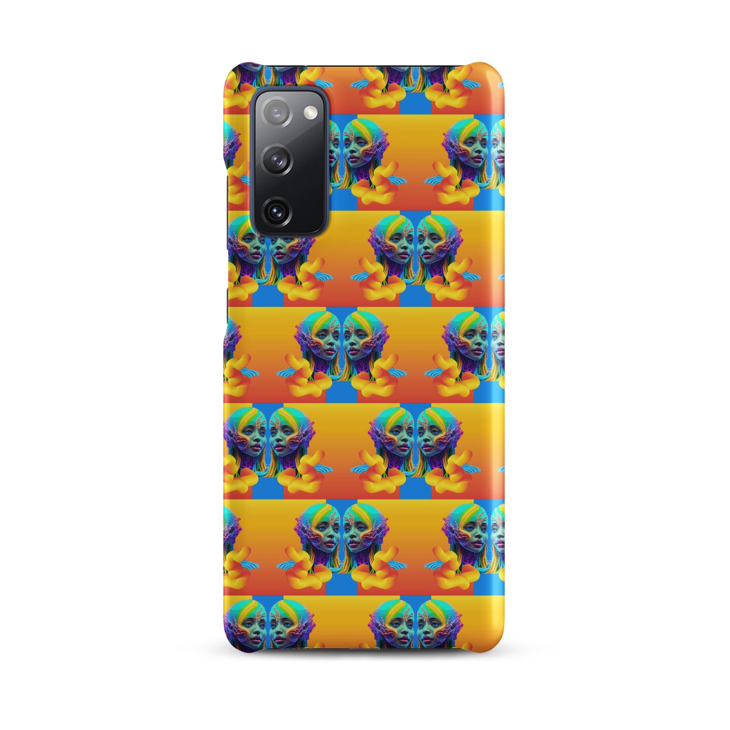 Snap case for Samsung® Kukloso Space Faces No 17 - Free Shipping - Free Shipping