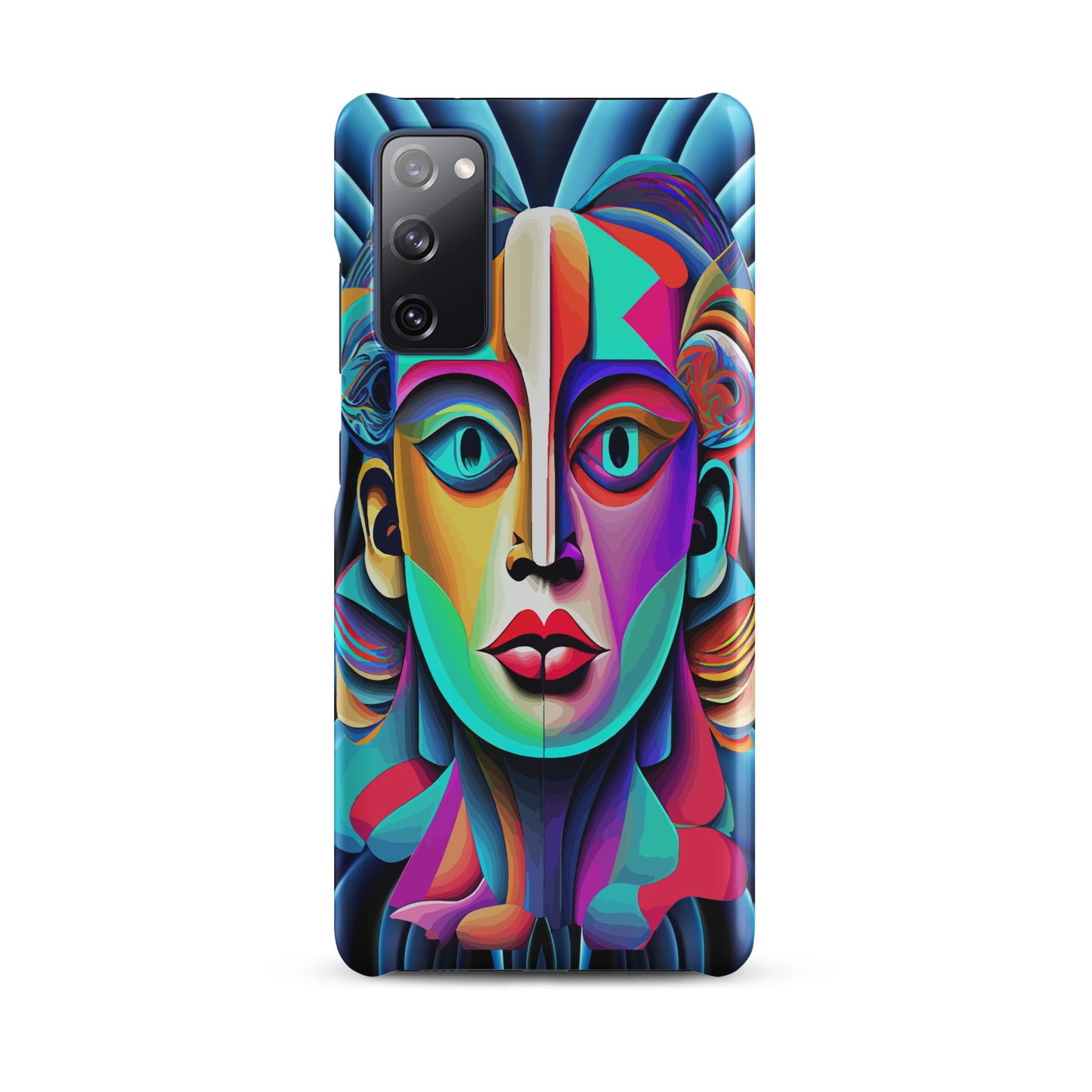 Snap case for Samsung® Kukloso Cubist Faces No 39 - Free Shipping