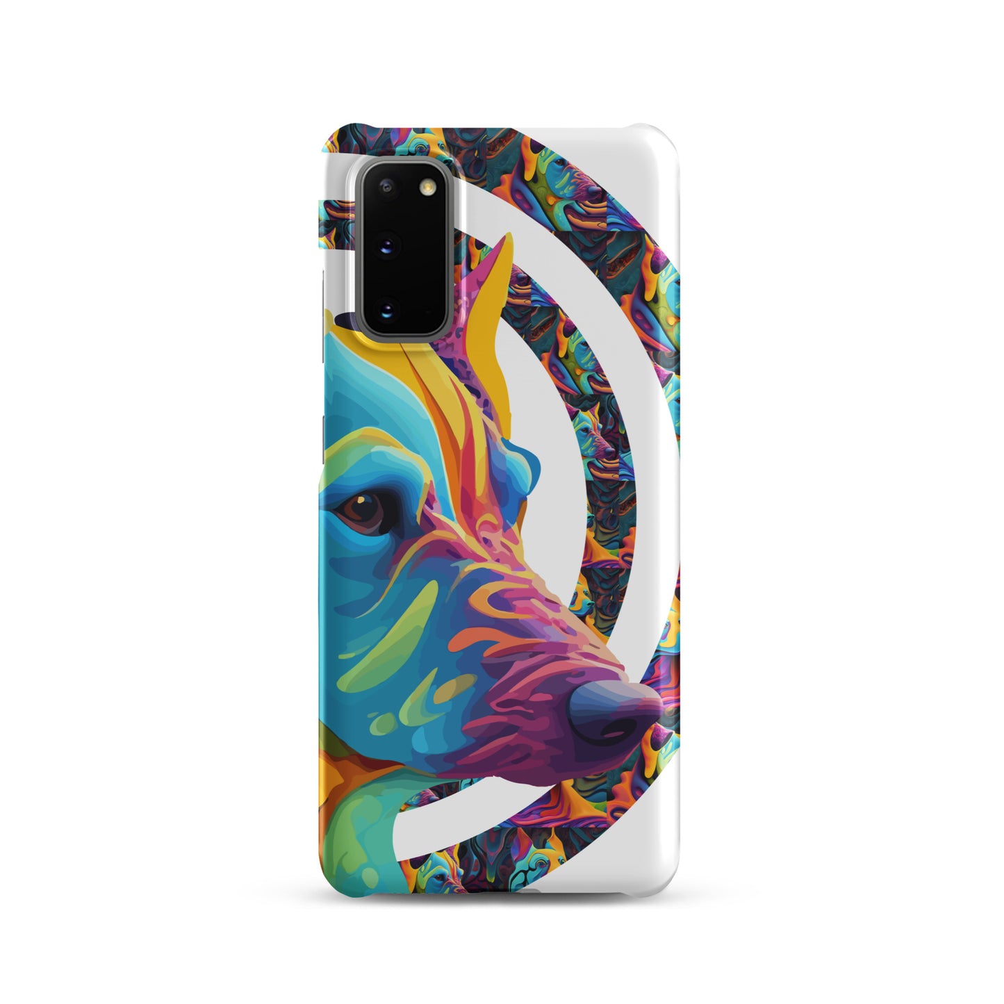 Snap case for Samsung® Kukloso German Sheperd Liquid Color Series No 1 - Free Shipping