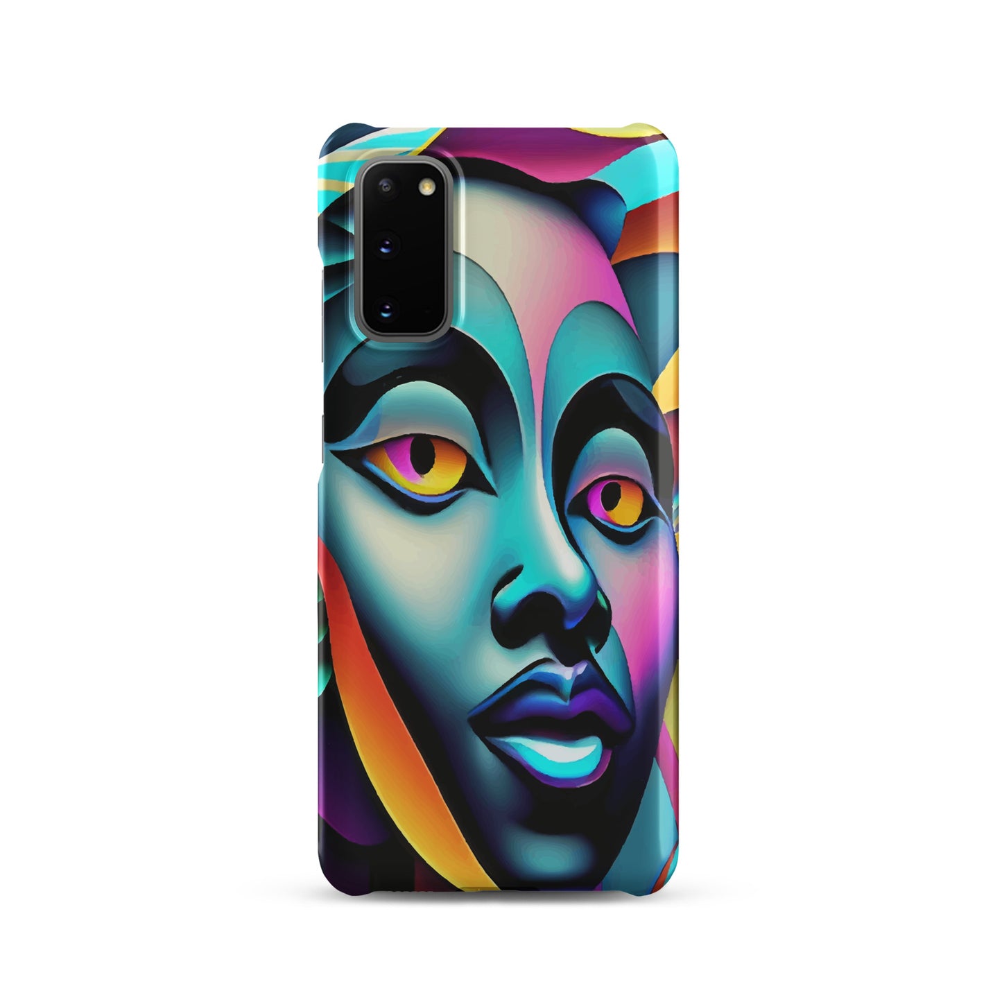 Snap case for Samsung® Kukloso Cubist Faces No 2 - Free Shipping