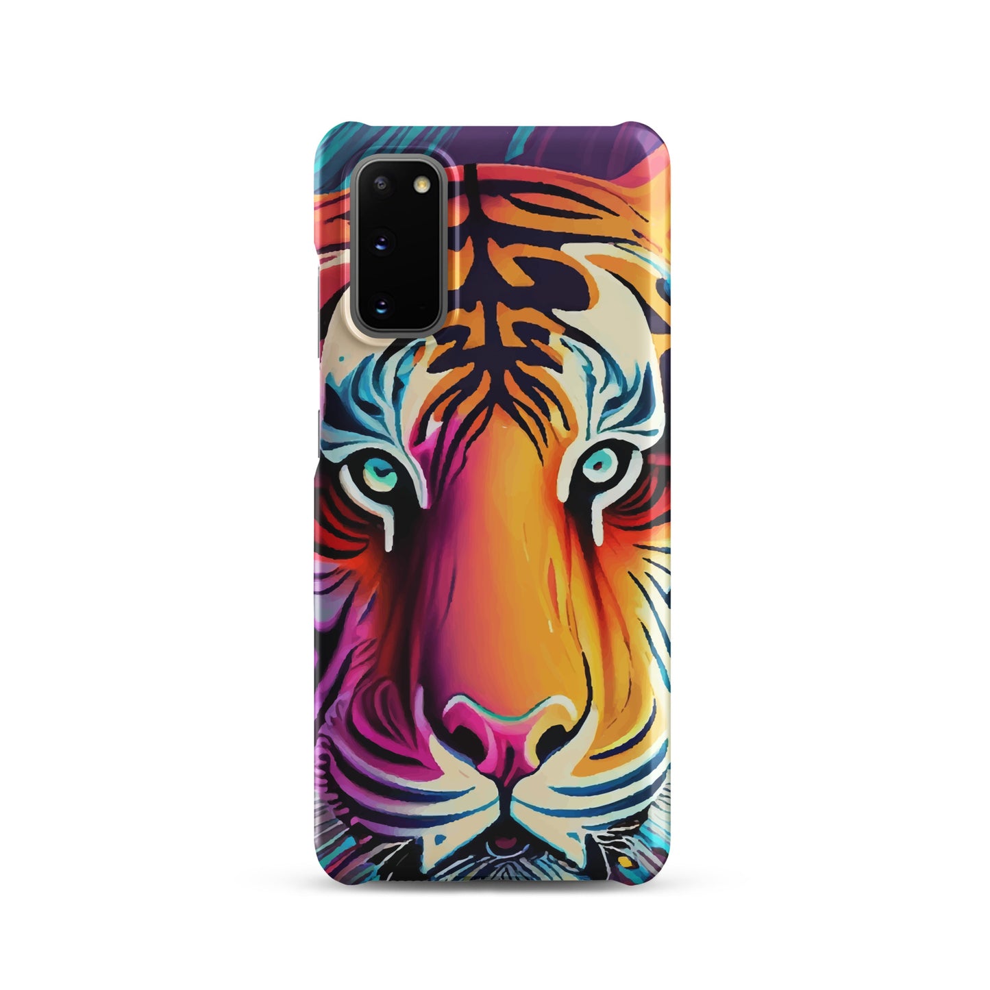 Snap case for Samsung® Kukloso Cubist Faces Mr. Tiger - Free Shipping