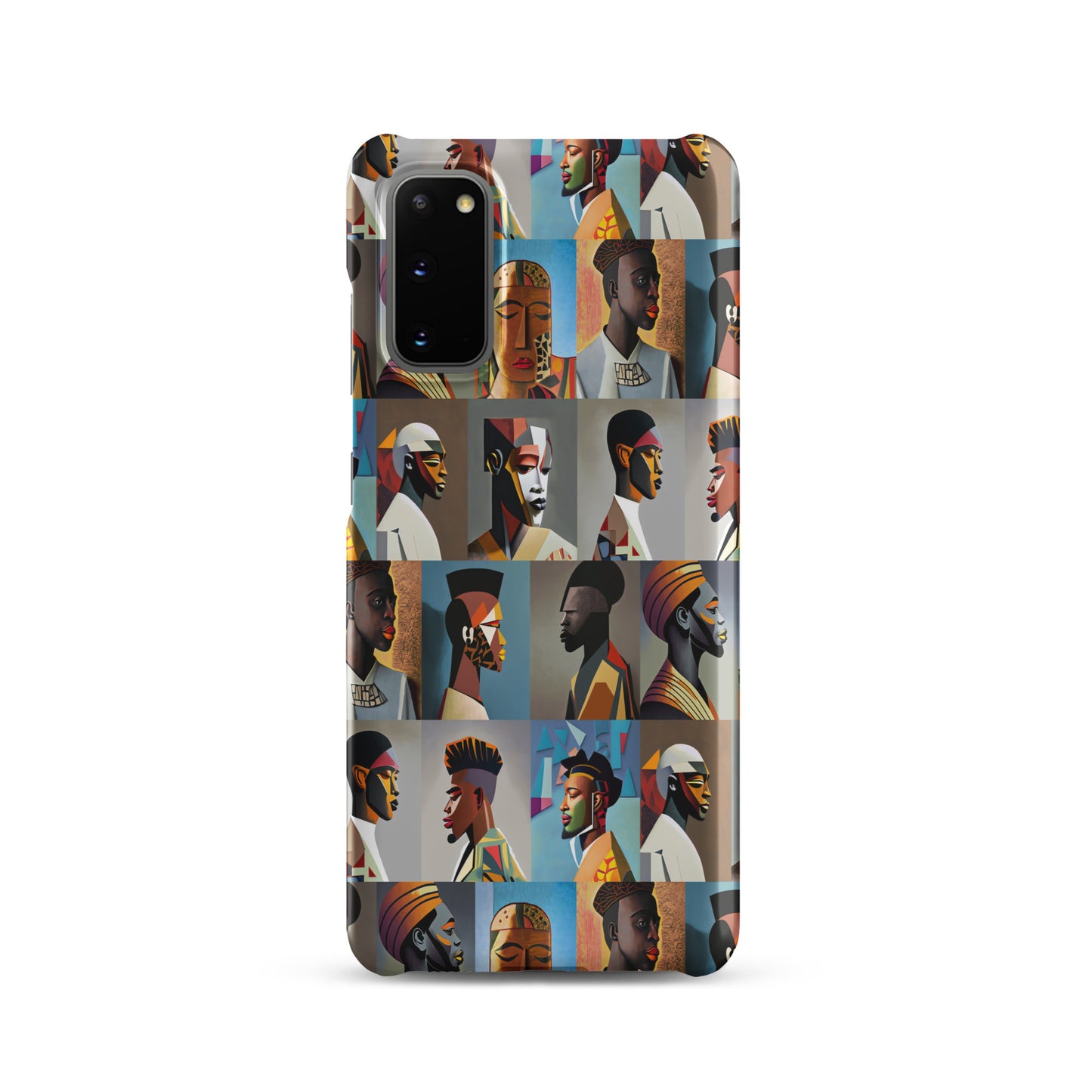 Snap case for Samsung® Kukloso Cubist Faces No 23 - Free Shipping