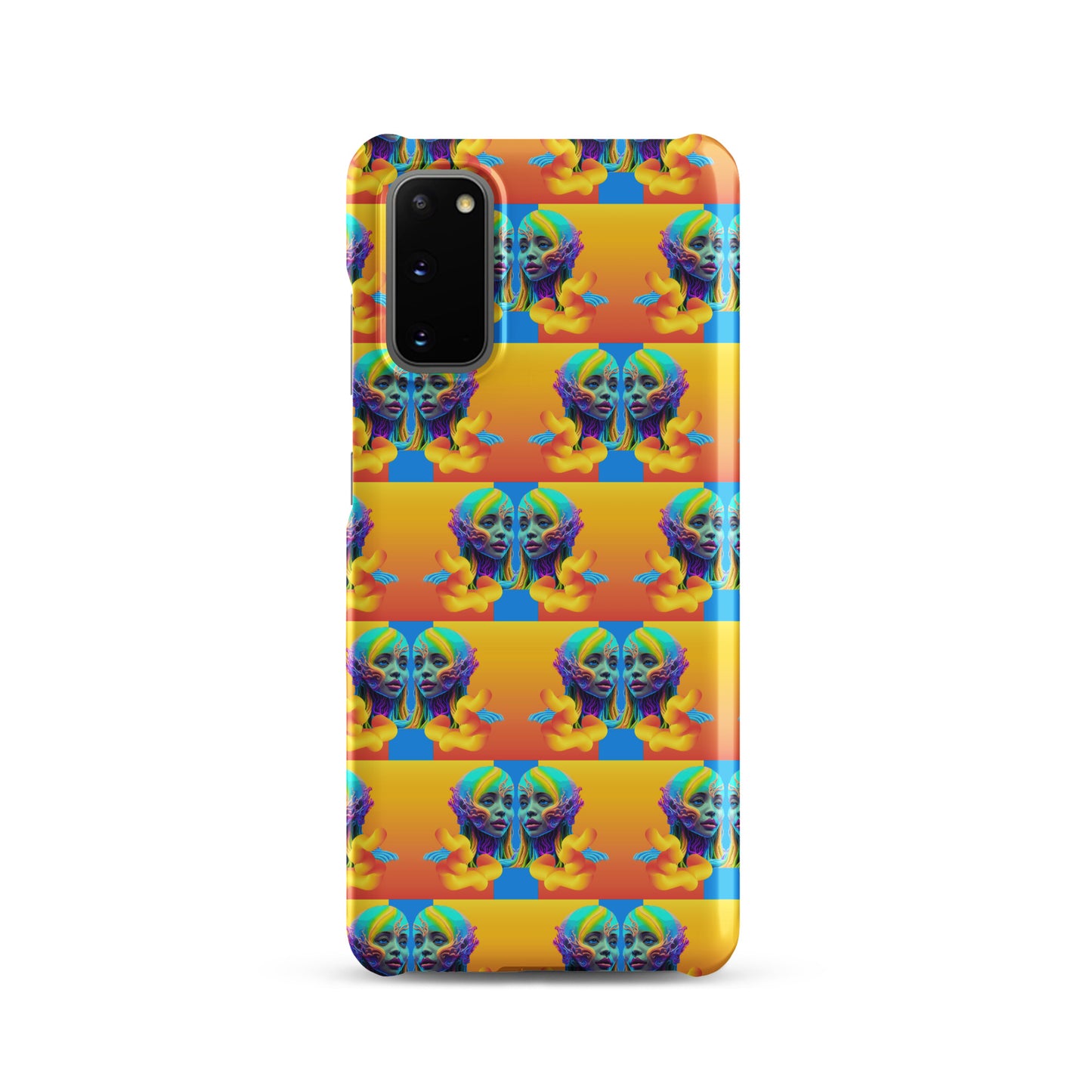 Snap case for Samsung® Kukloso Space Faces No 17 - Free Shipping - Free Shipping