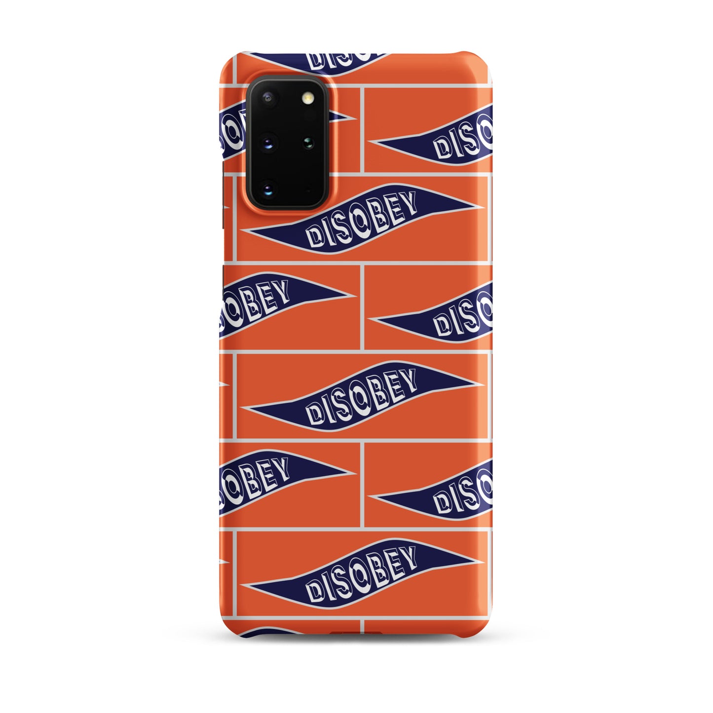 Snap case for Samsung® Kukloso Disobey Orange - Free Shipping