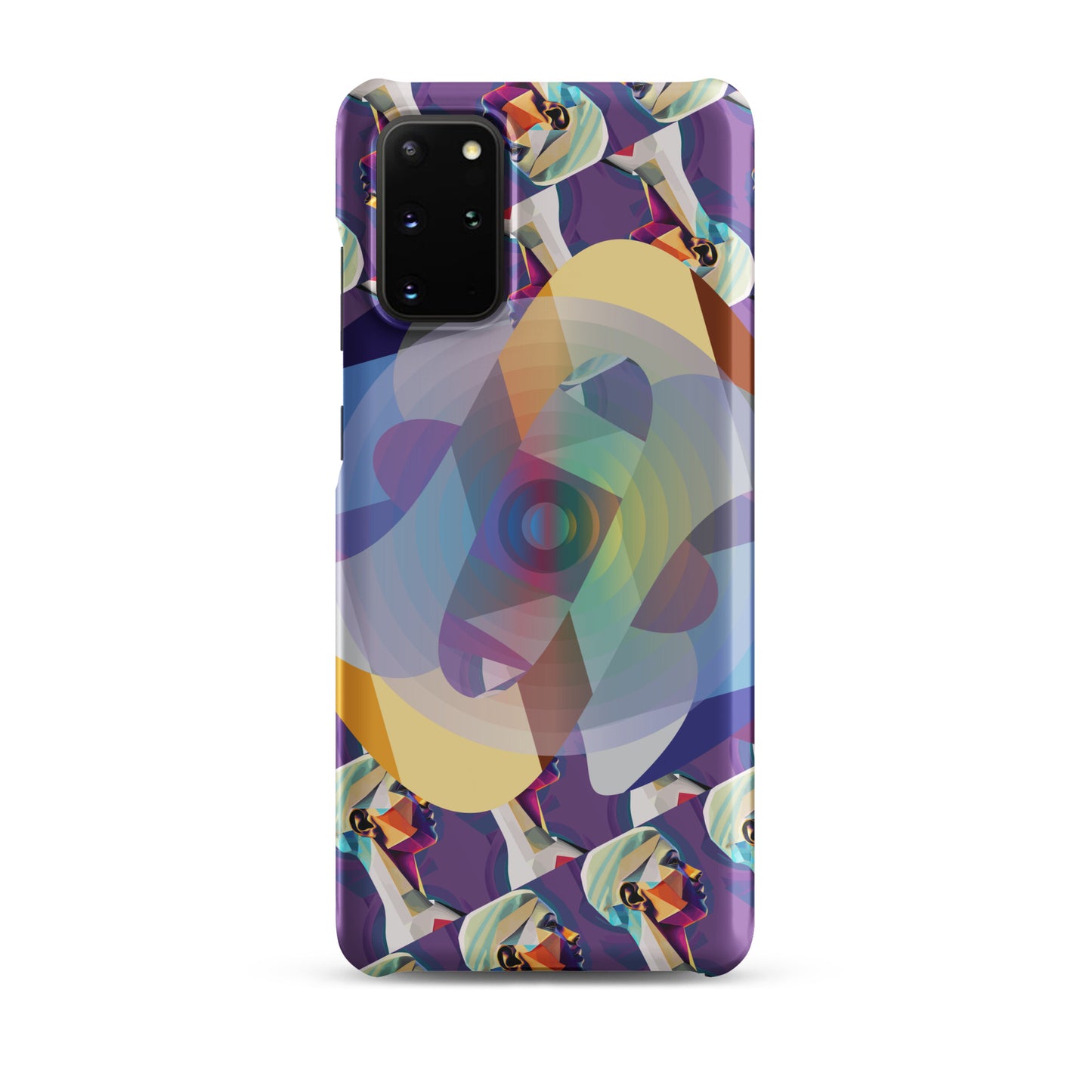 Snap case for Samsung® Kukloso Cubist Face Collage No 1 - Free