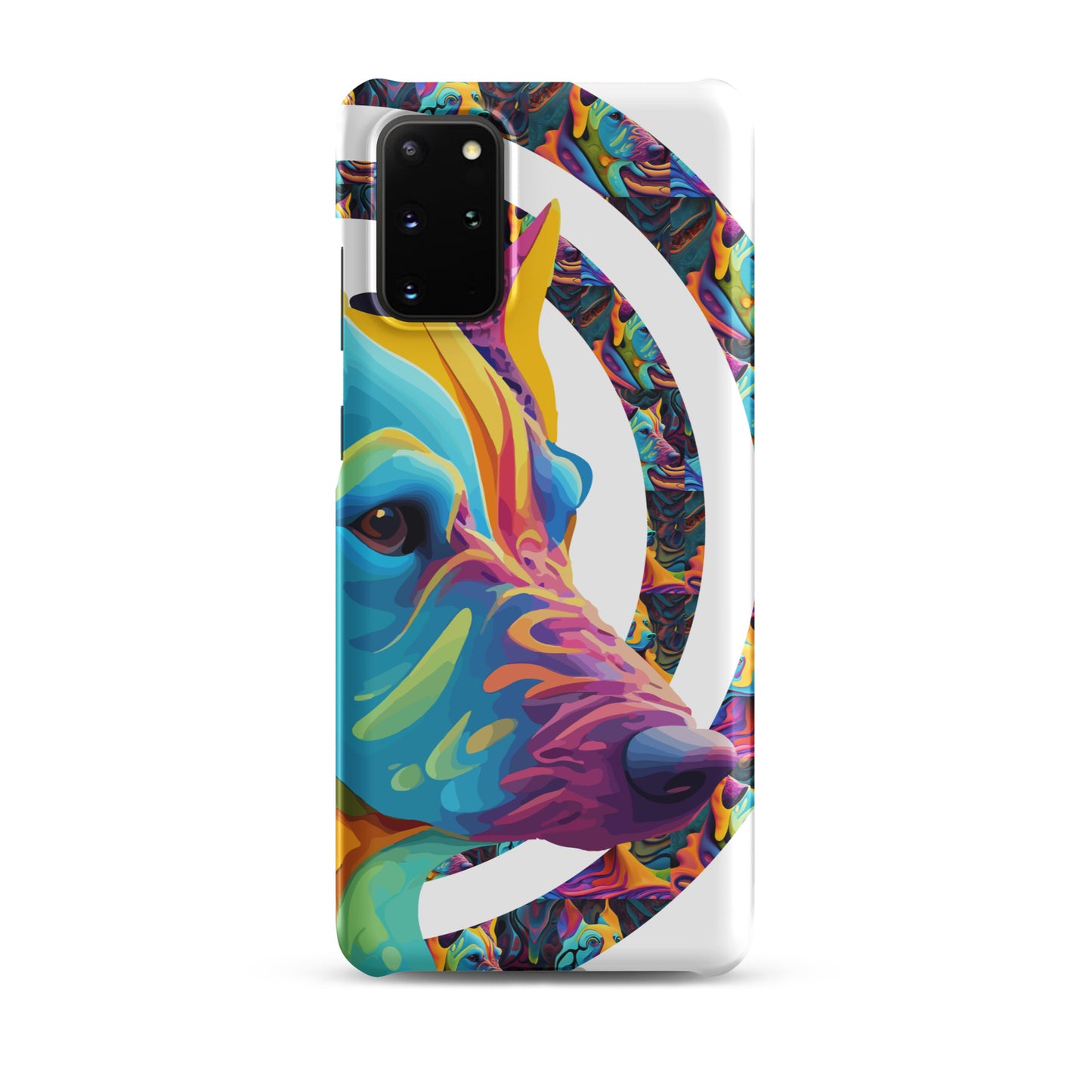 Snap case for Samsung® Kukloso German Sheperd Liquid Color Series No 1 - Free Shipping