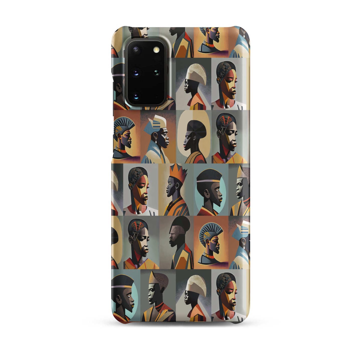 Snap case for Samsung® Kukloso Cubist Faces Collage No 24 - Free Shipping