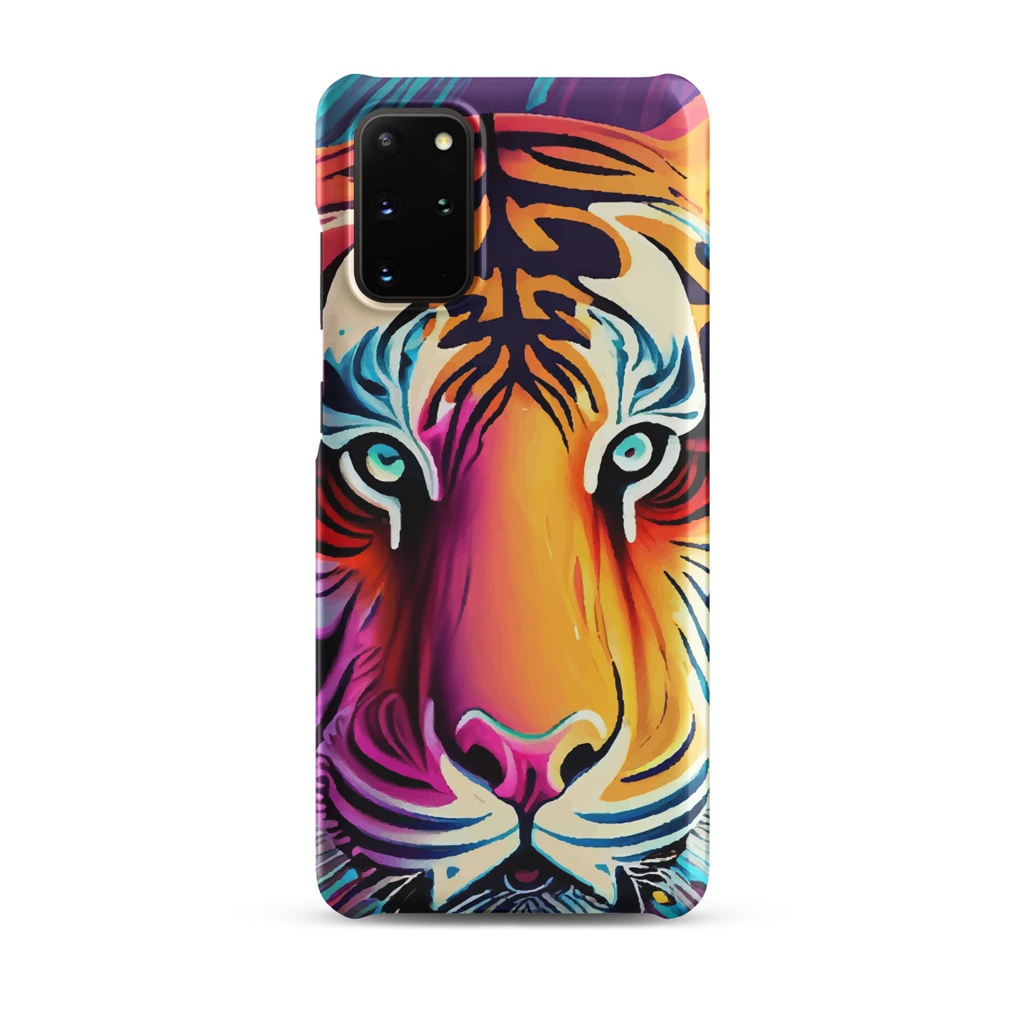 Snap case for Samsung® Kukloso Cubist Faces Mr. Tiger - Free Shipping