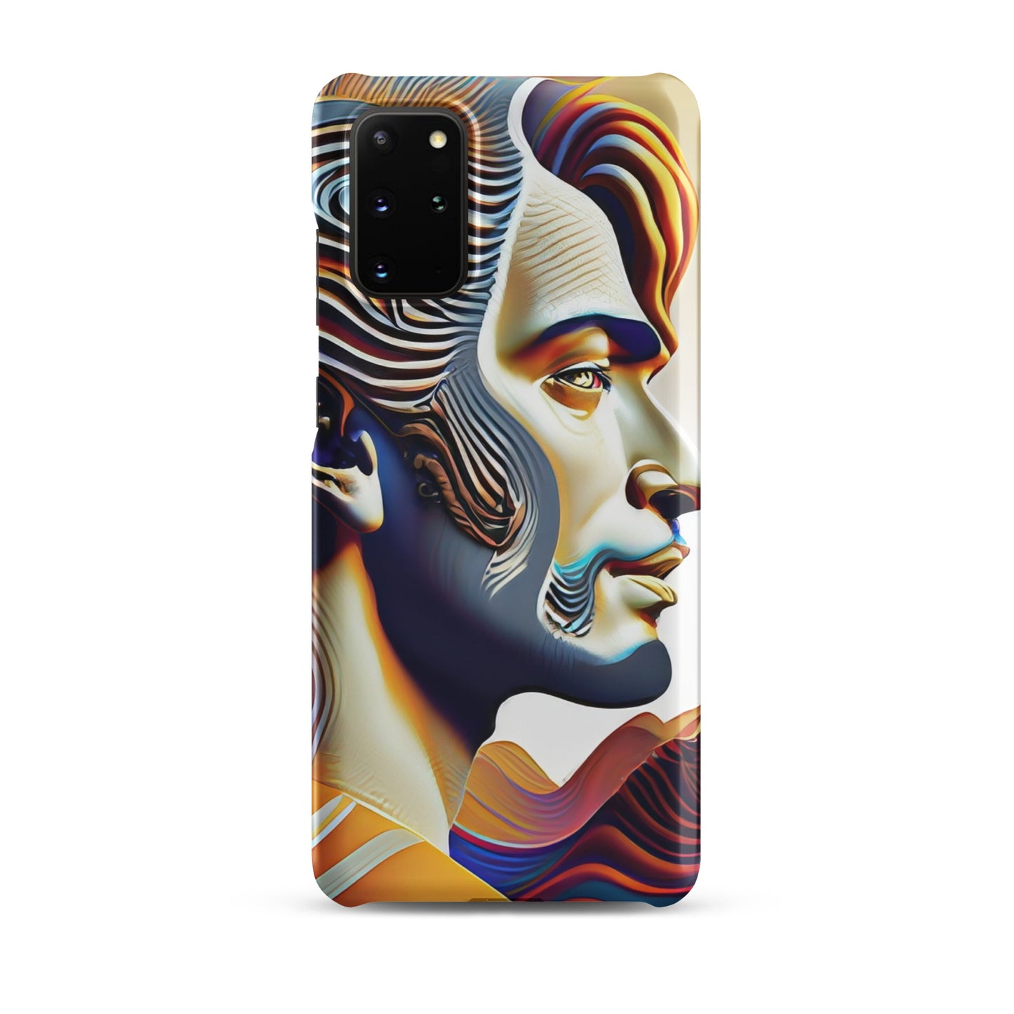 Snap case for Samsung® Kukloso Cubist Faces No 19 - Free Shipping