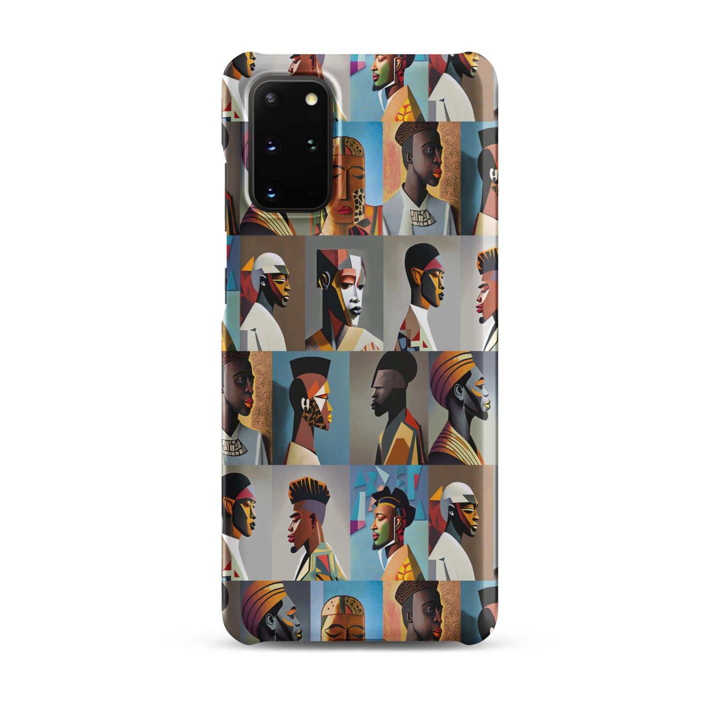 Snap case for Samsung® Kukloso Cubist Faces No 23 - Free Shipping