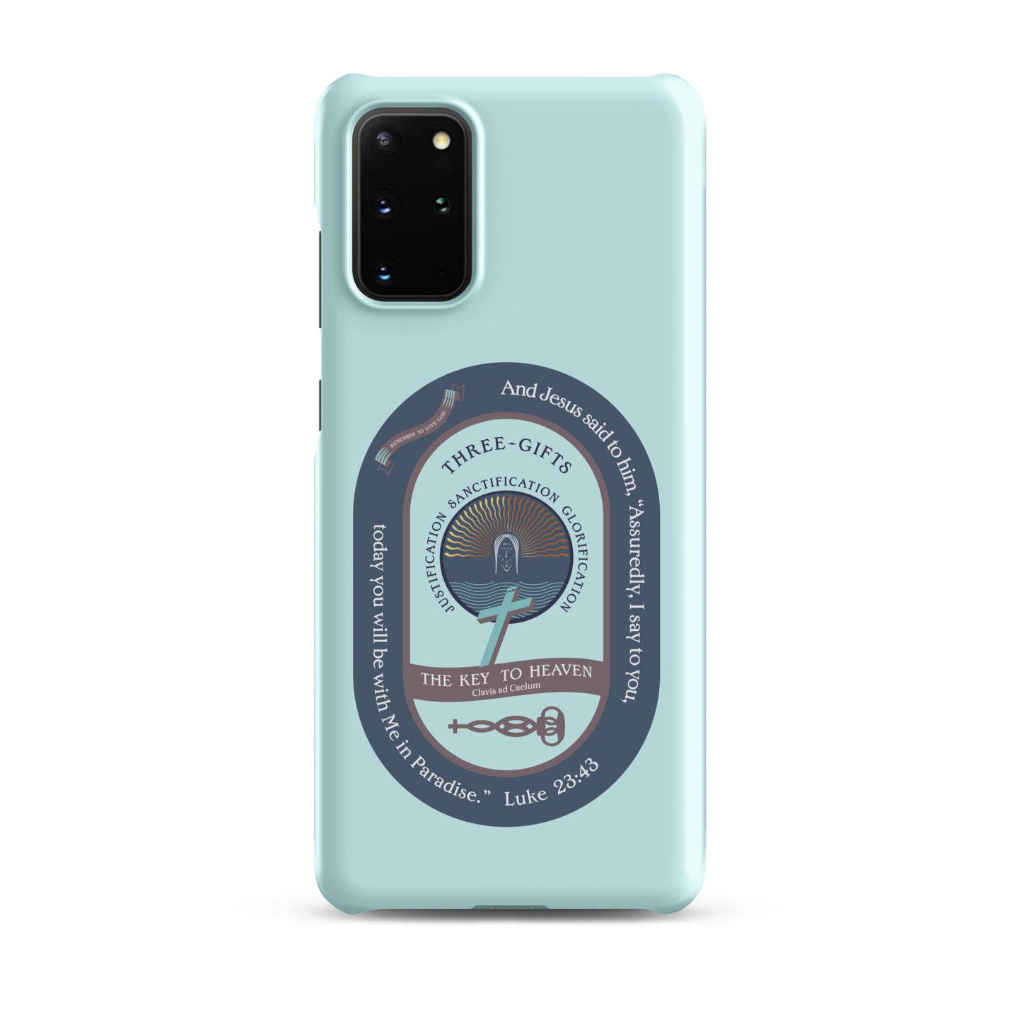 Snap case for Samsung® Kukloso Luke 23:43 - Free Shipping