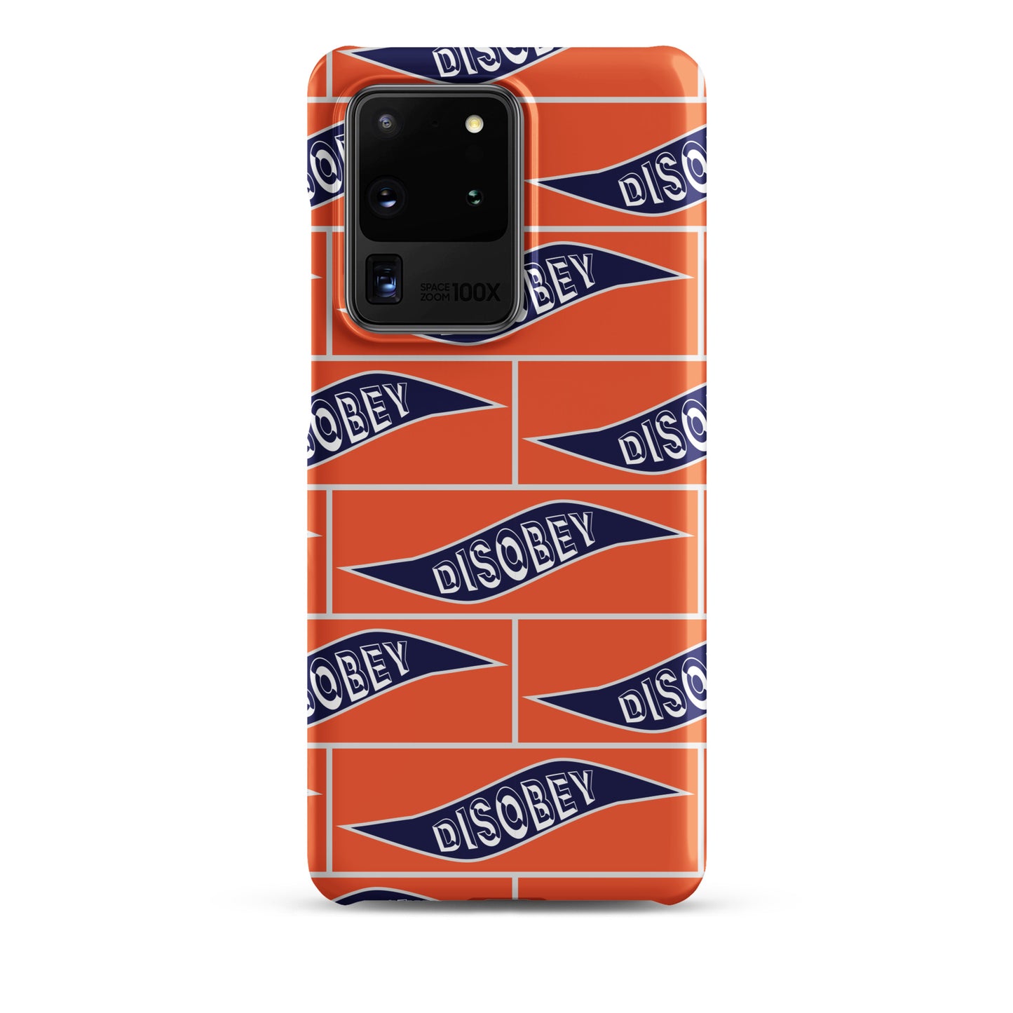 Snap case for Samsung® Kukloso Disobey Orange - Free Shipping