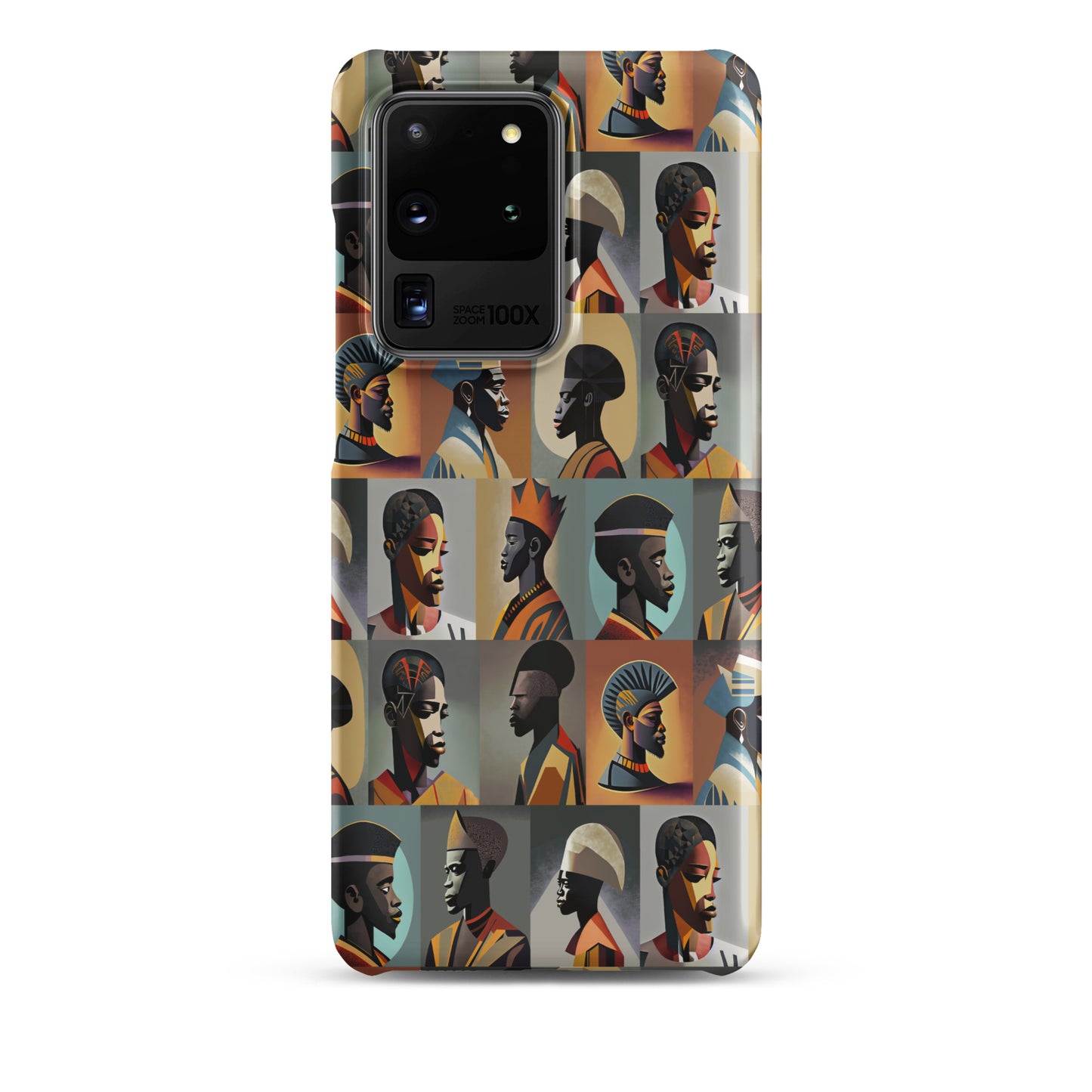 Snap case for Samsung® Kukloso Cubist Faces Collage No 24 - Free Shipping