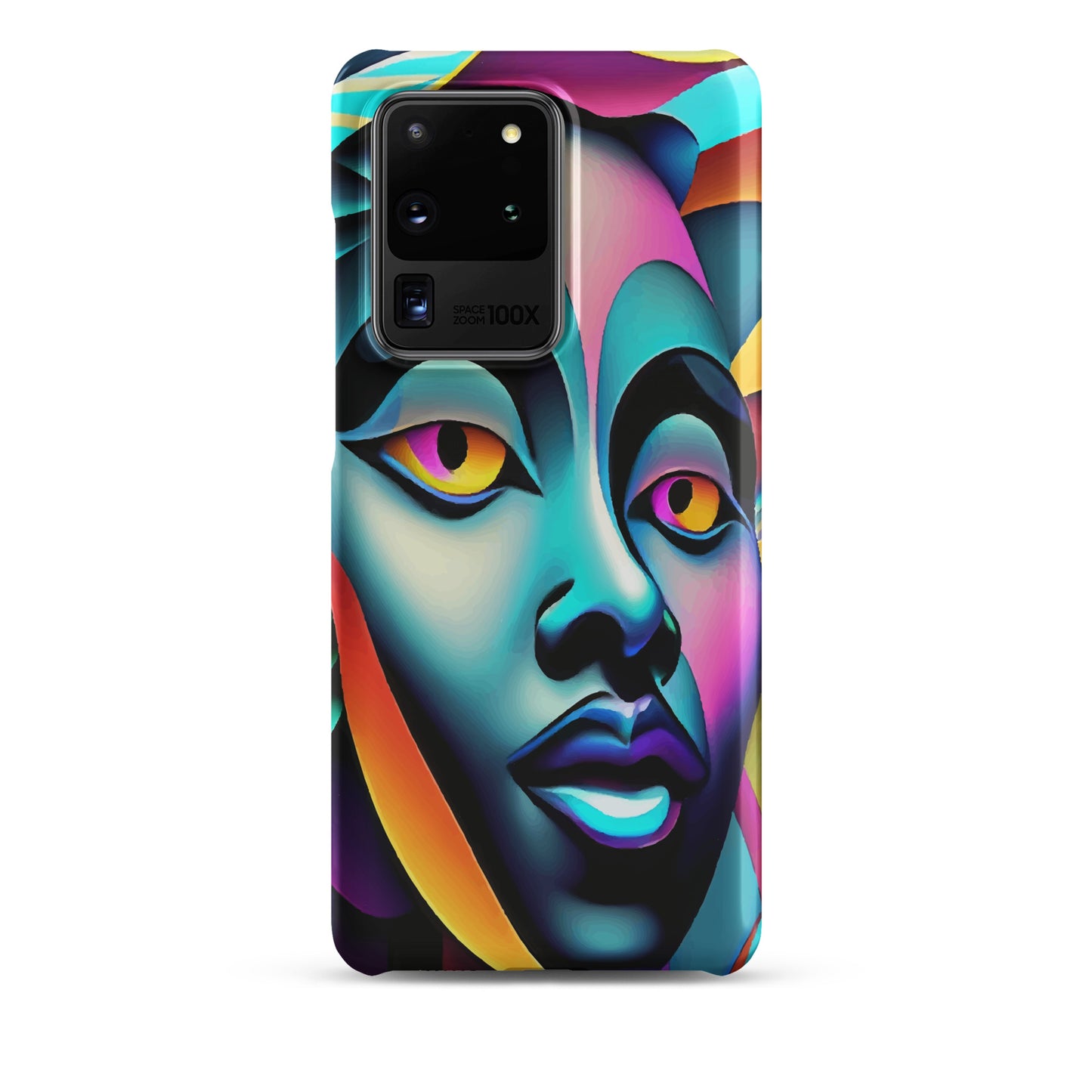 Snap case for Samsung® Kukloso Cubist Faces No 2 - Free Shipping