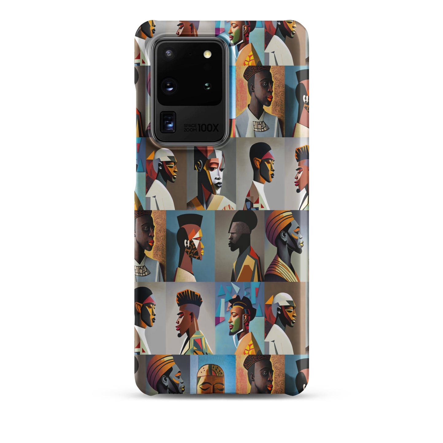 Snap case for Samsung® Kukloso Cubist Faces No 23 - Free Shipping