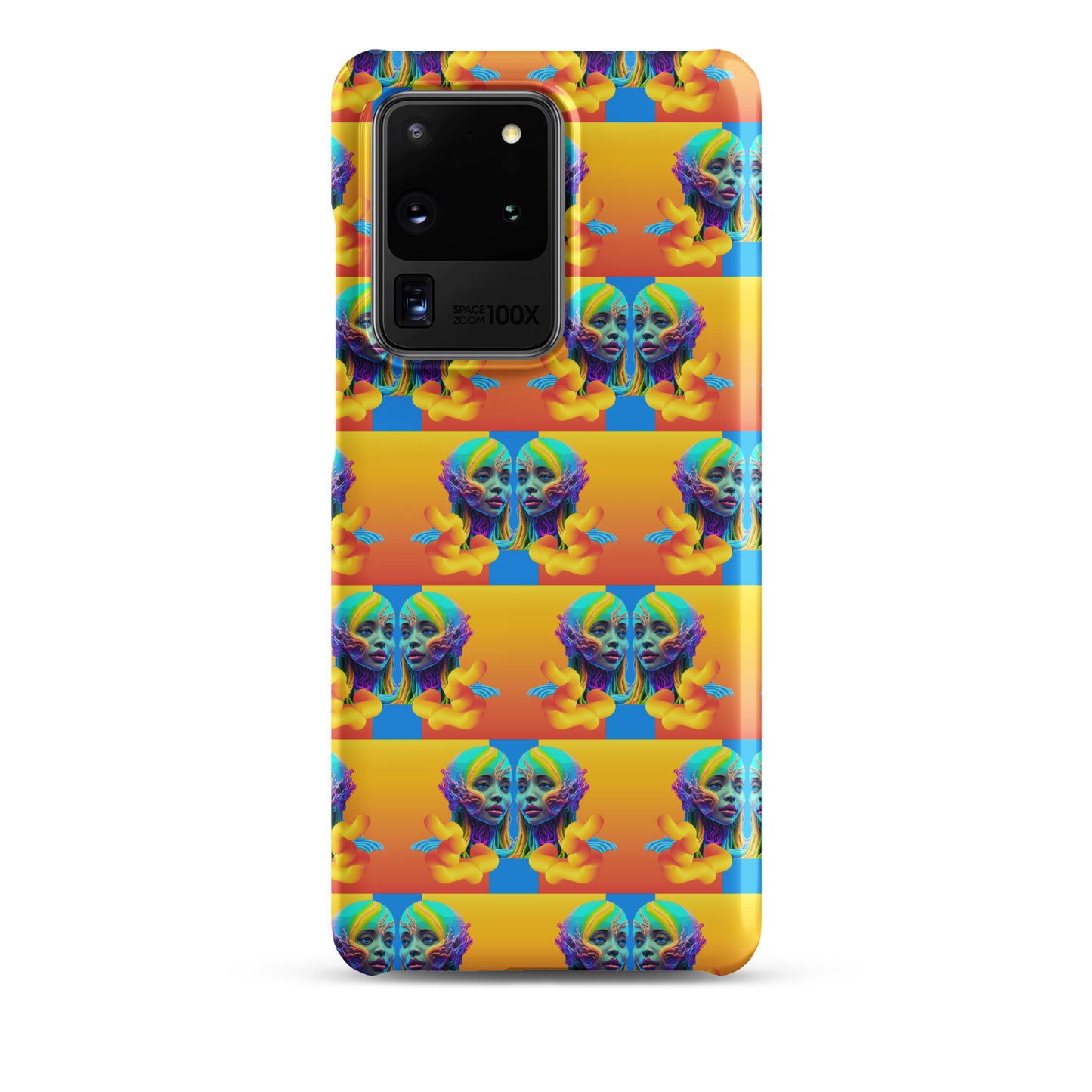 Snap case for Samsung® Kukloso Space Faces No 17 - Free Shipping - Free Shipping