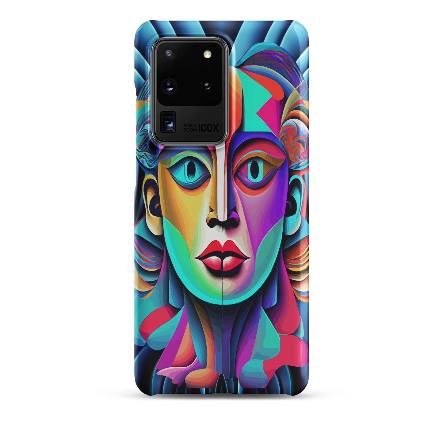 Snap case for Samsung® Kukloso Cubist Faces No 39 - Free Shipping