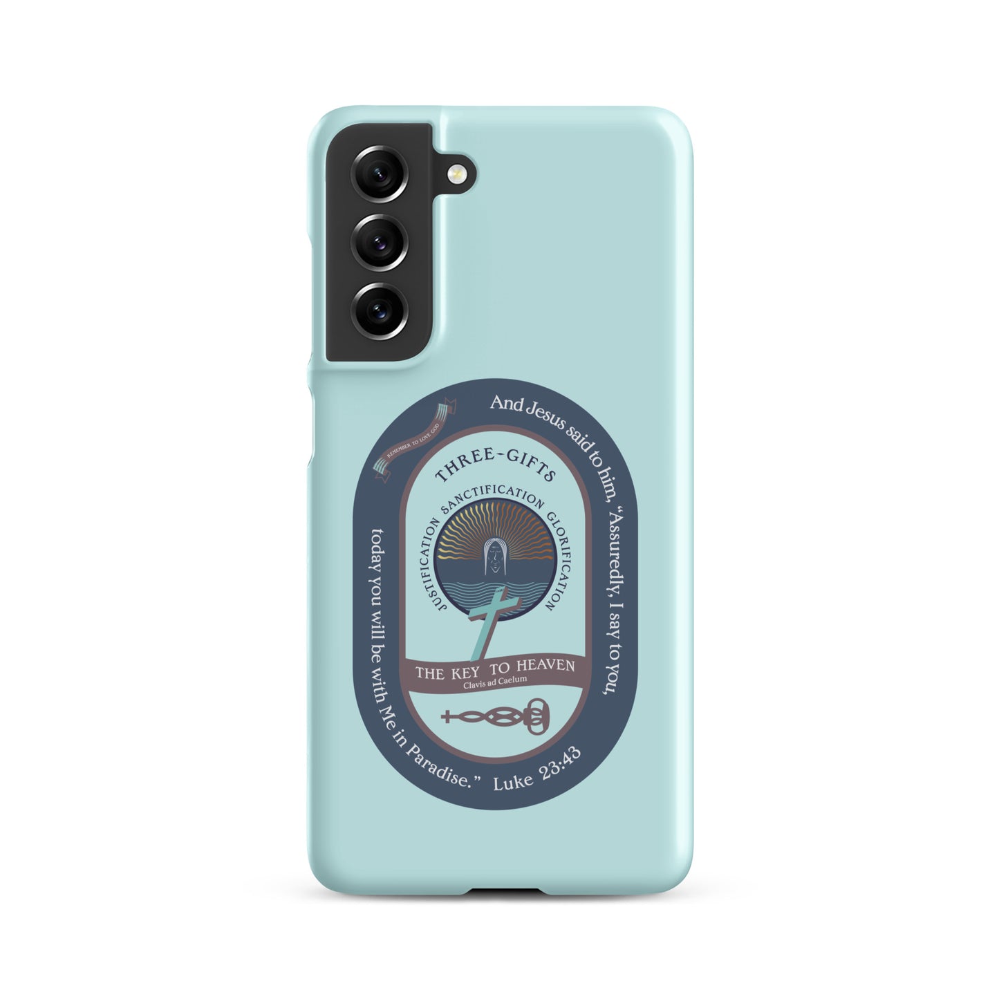 Snap case for Samsung® Kukloso Luke 23:43 - Free Shipping