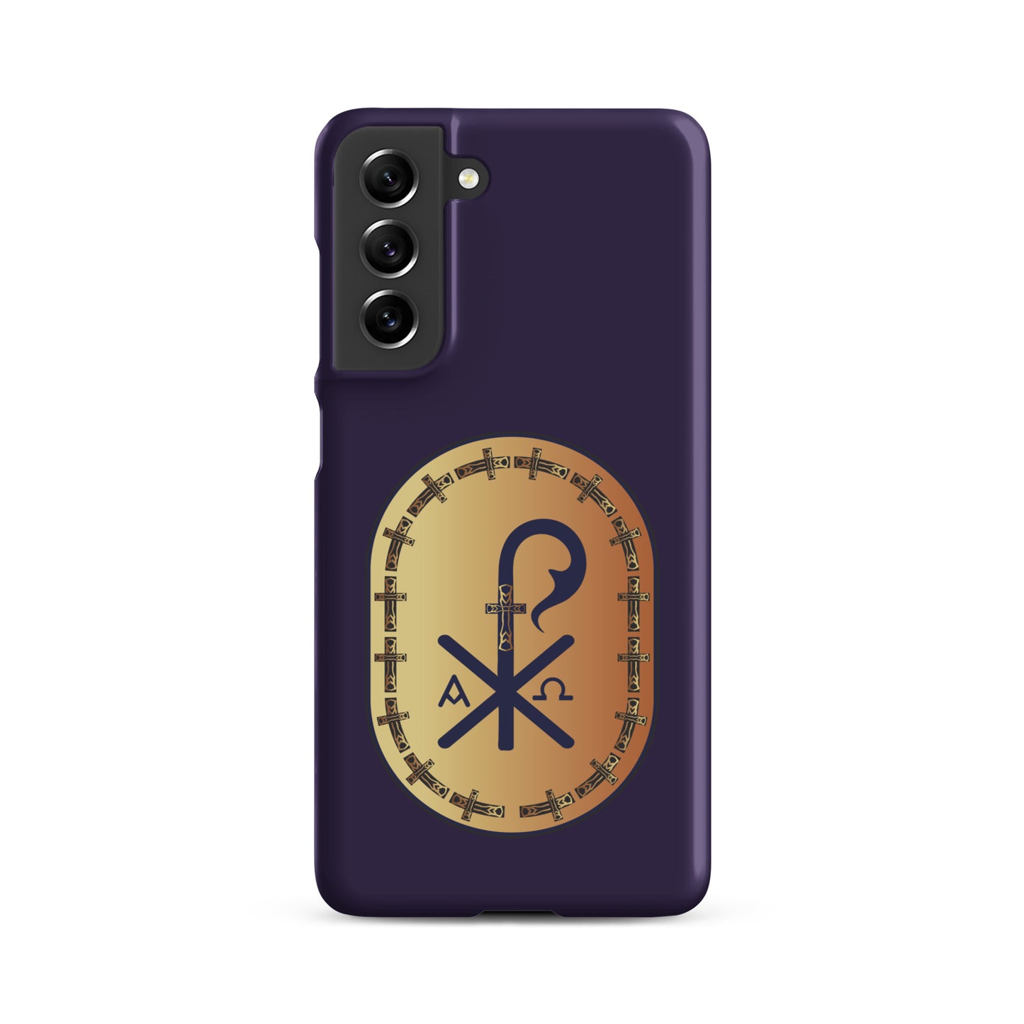 Snap case for Samsung® Kukloso CHI RO Christogram No 13 - Free Shipping