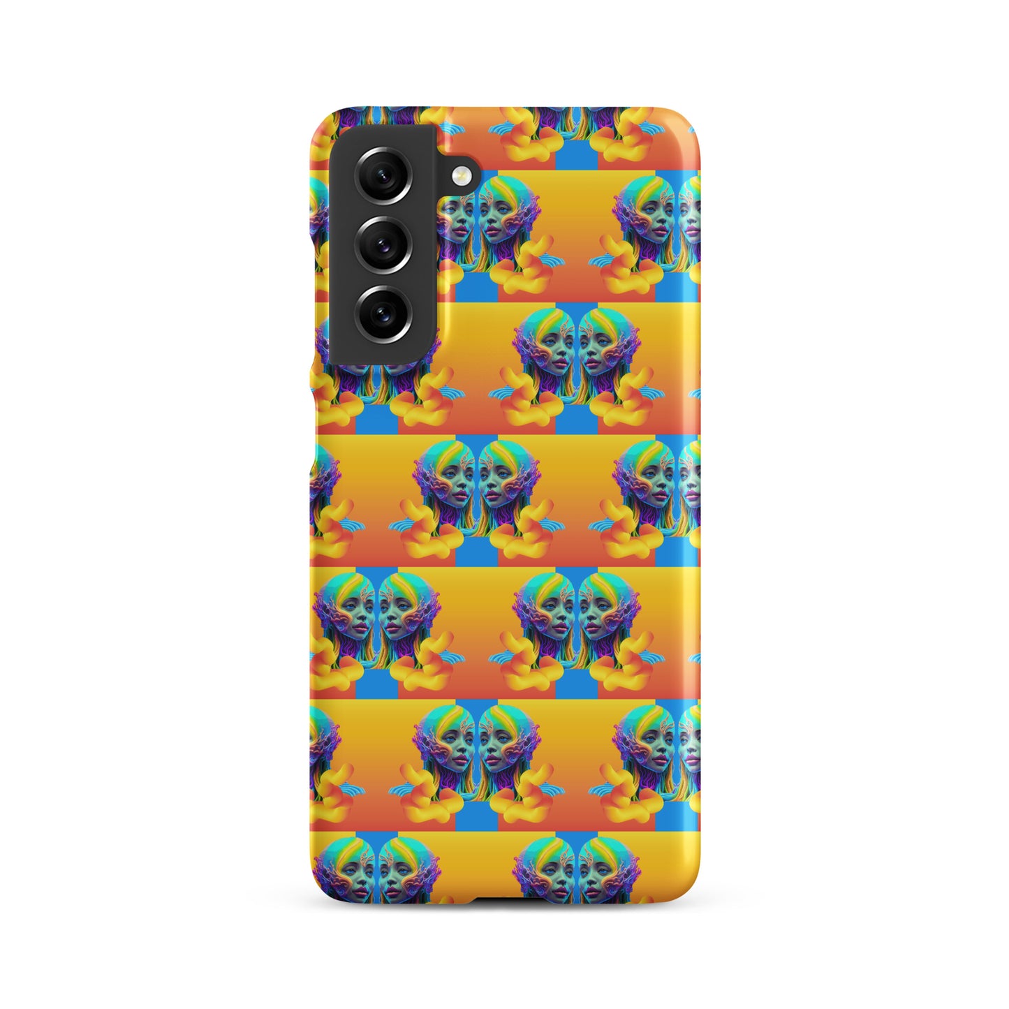 Snap case for Samsung® Kukloso Space Faces No 17 - Free Shipping - Free Shipping