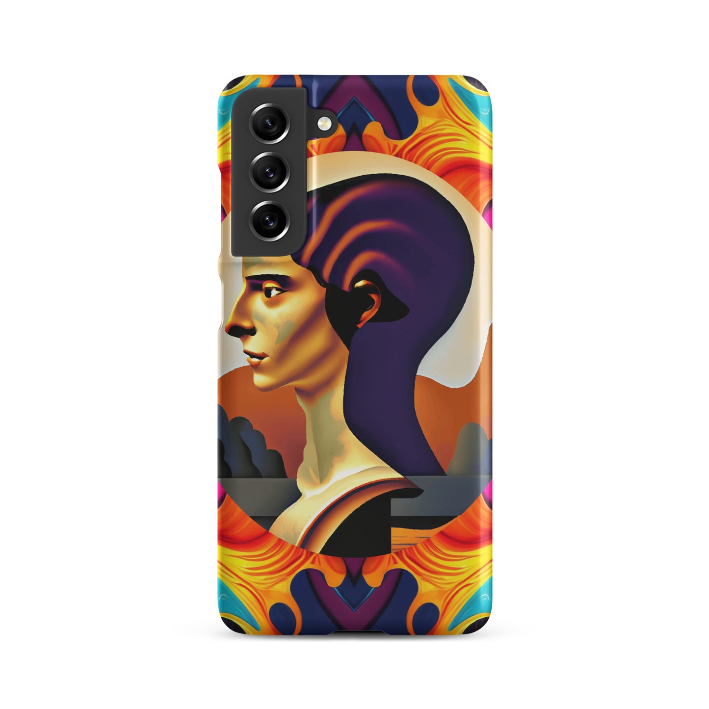 Snap case for Samsung® Kukloso Cubist Faces No 36 - Free Shipping