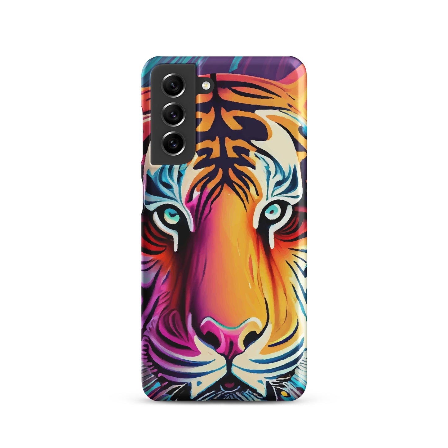 Snap case for Samsung® Kukloso Cubist Faces Mr. Tiger - Free Shipping