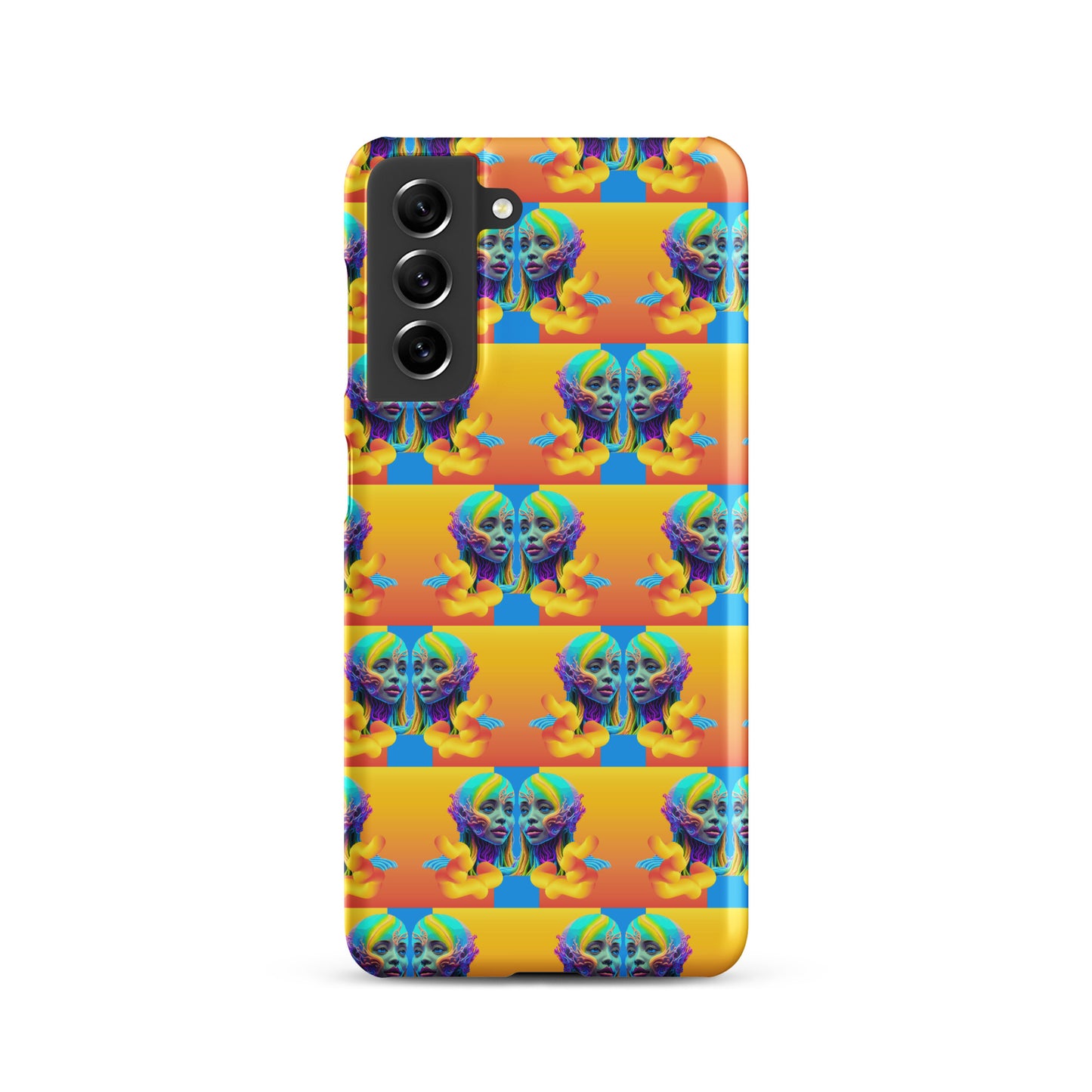 Snap case for Samsung® Kukloso Space Faces No 17 - Free Shipping - Free Shipping