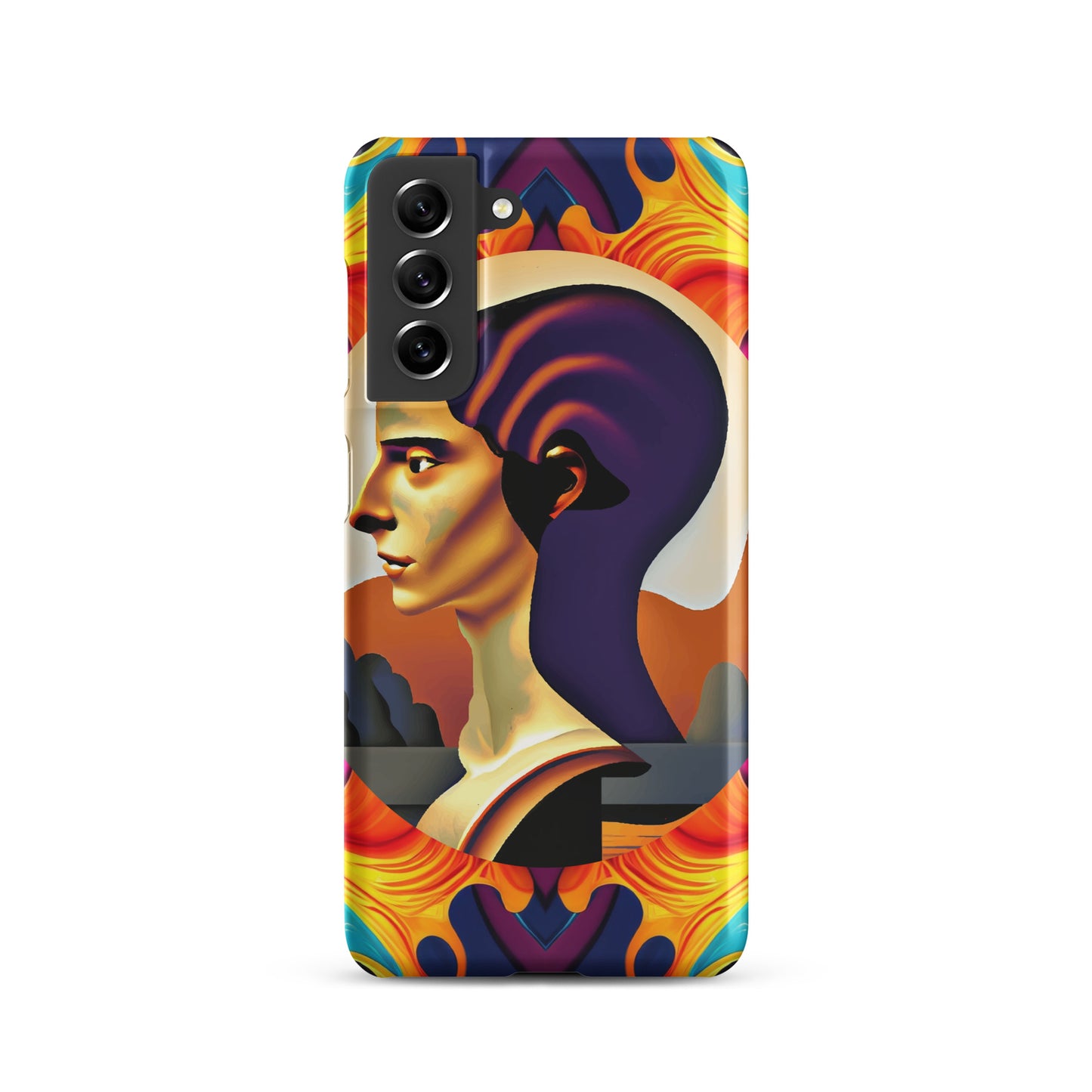 Snap case for Samsung® Kukloso Cubist Faces No 36 - Free Shipping