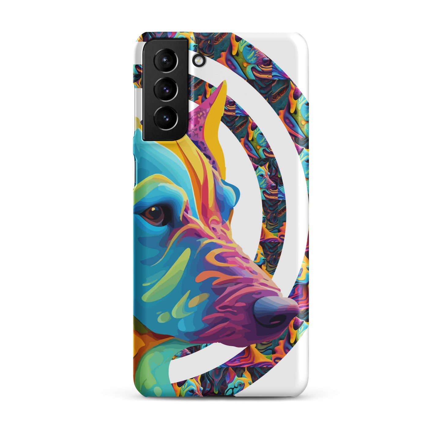 Snap case for Samsung® Kukloso German Sheperd Liquid Color Series No 1 - Free Shipping