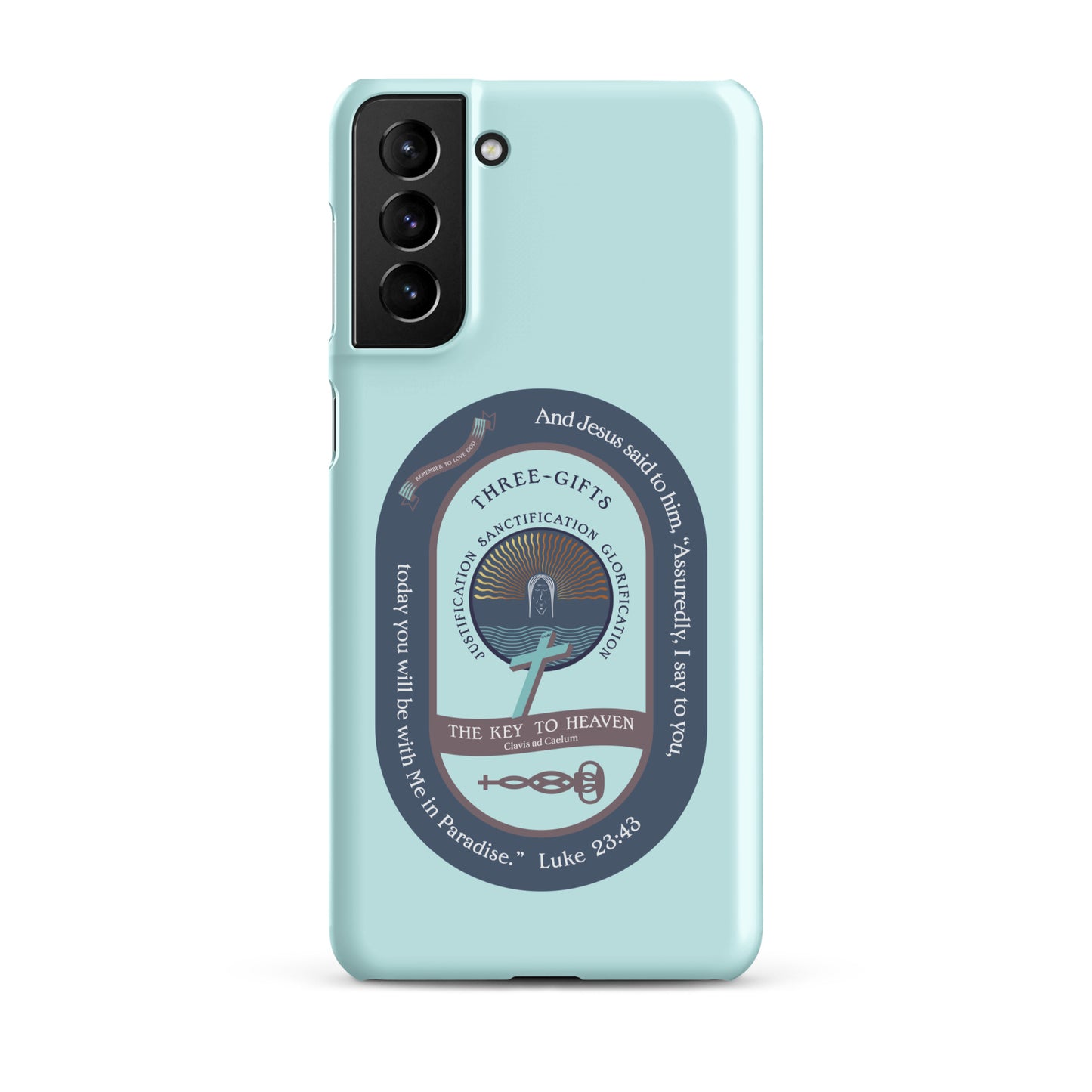 Snap case for Samsung® Kukloso Luke 23:43 - Free Shipping