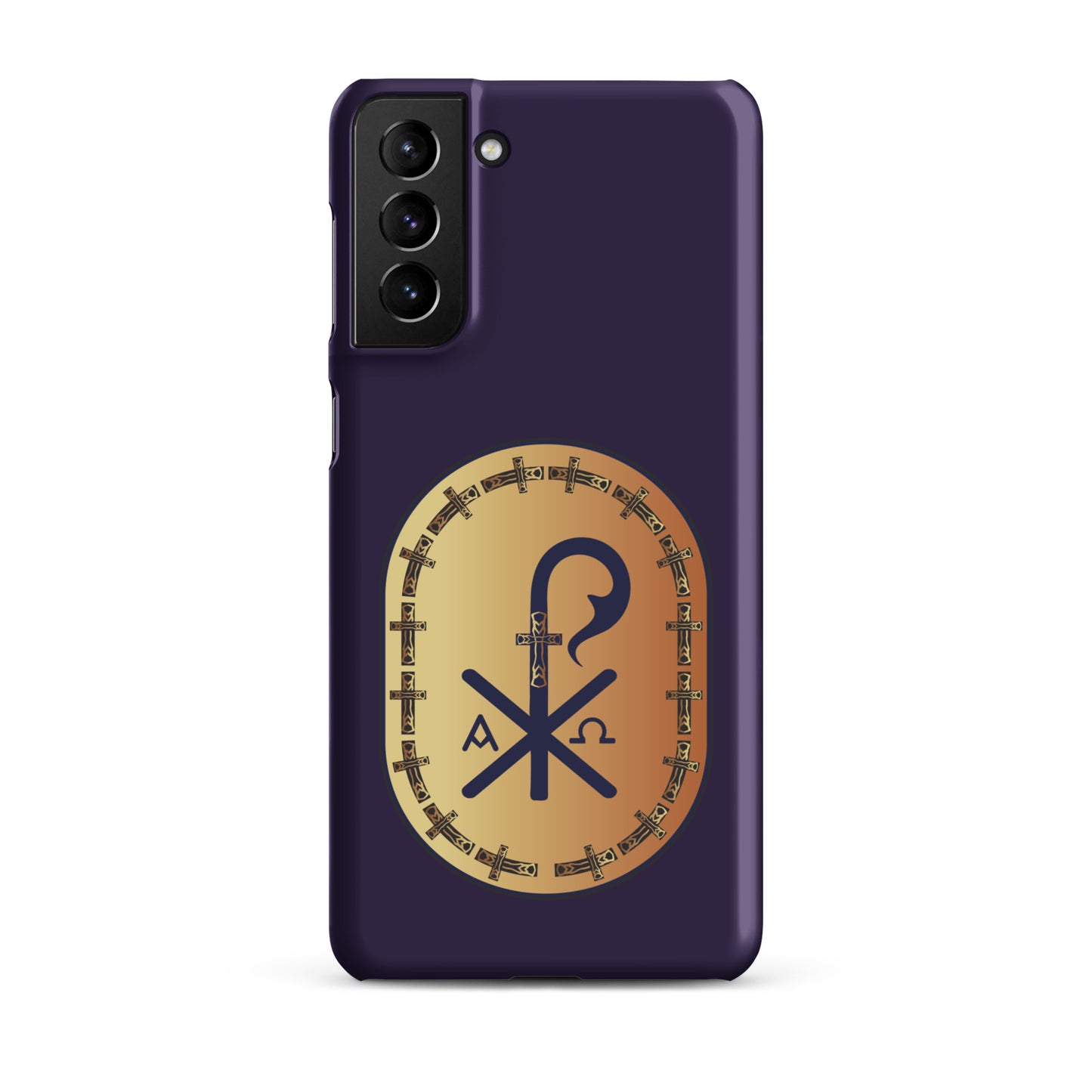 Snap case for Samsung® Kukloso CHI RO Christogram No 13 - Free Shipping