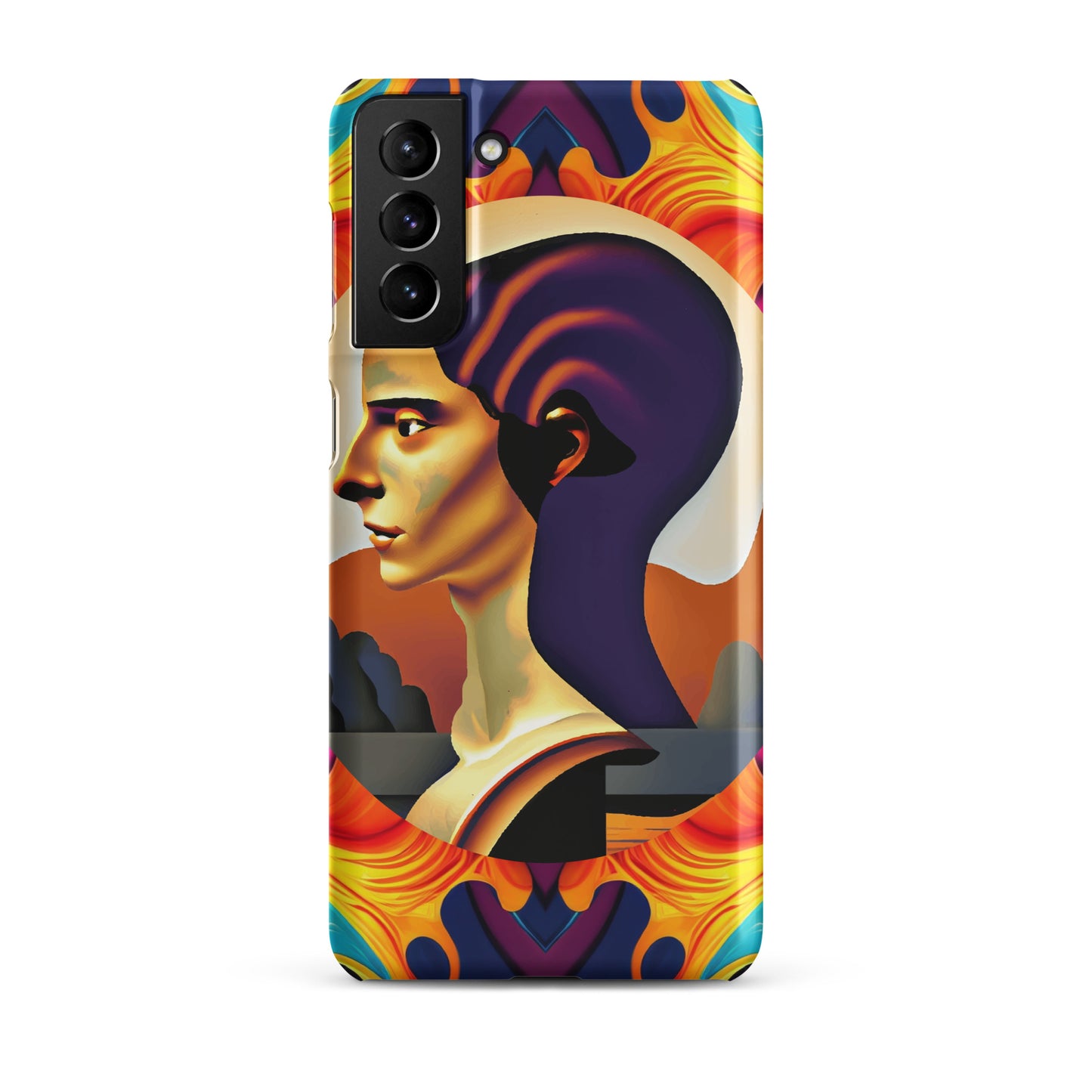 Snap case for Samsung® Kukloso Cubist Faces No 36 - Free Shipping