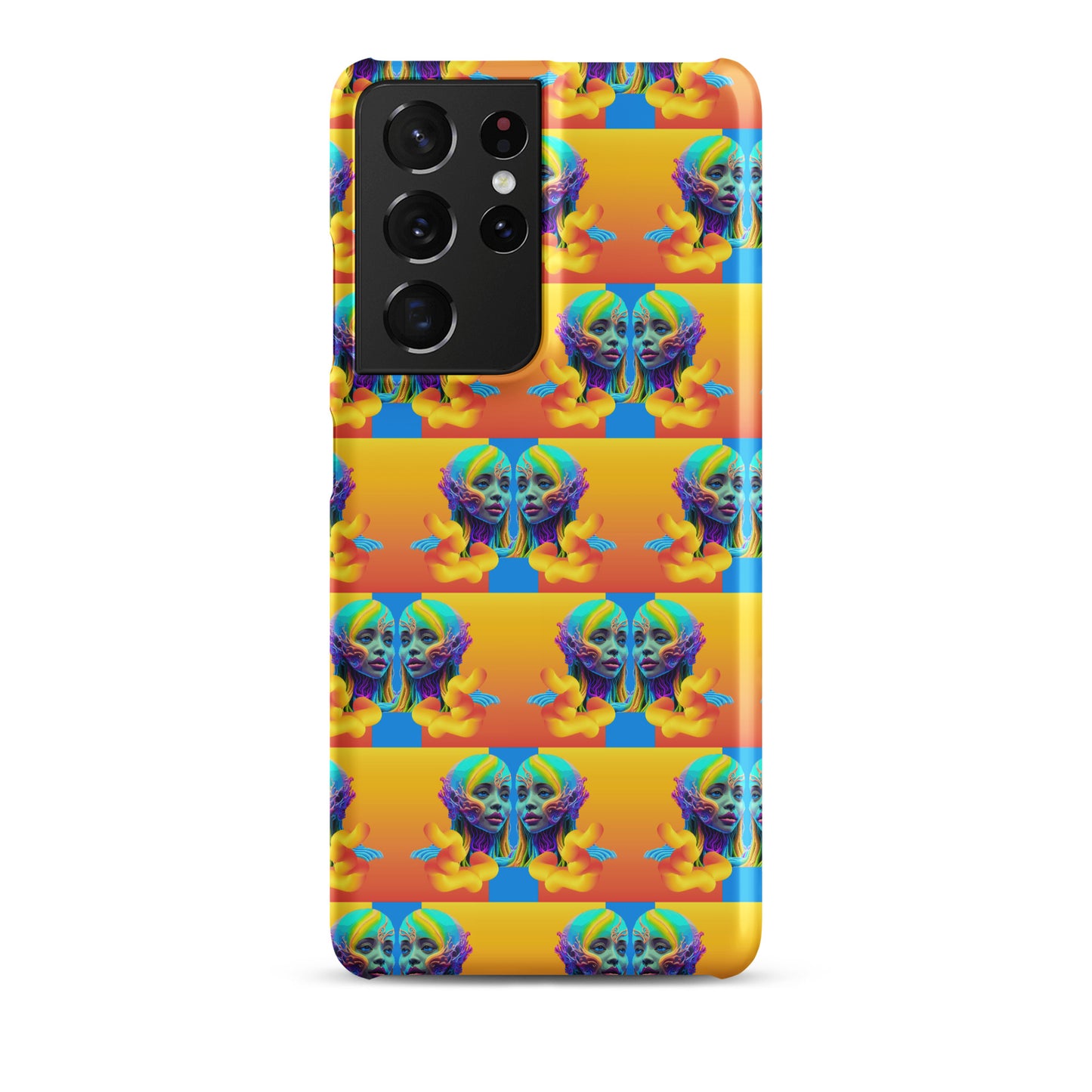 Snap case for Samsung® Kukloso Space Faces No 17 - Free Shipping - Free Shipping