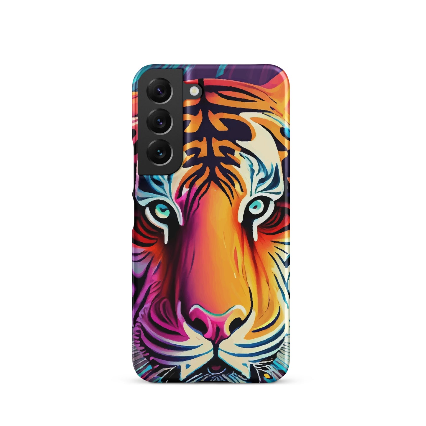 Snap case for Samsung® Kukloso Cubist Faces Mr. Tiger - Free Shipping