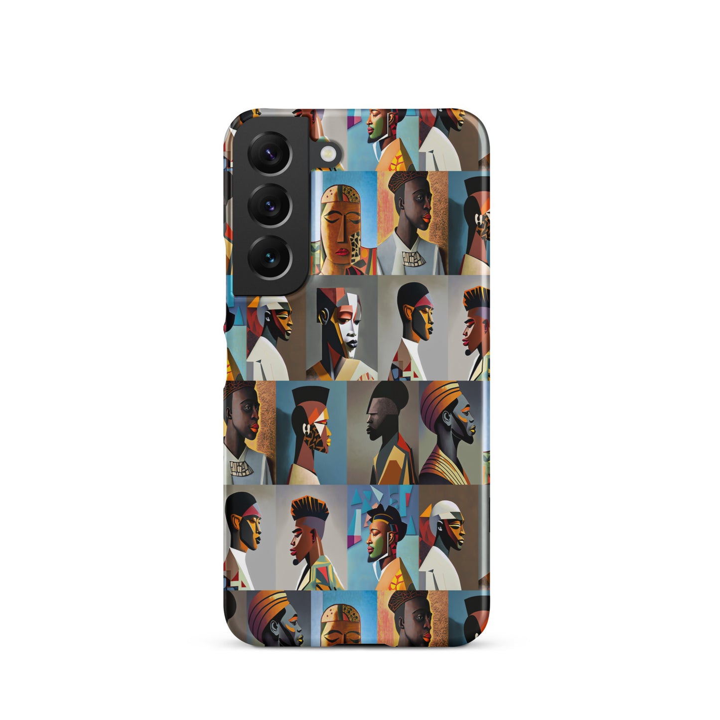 Snap case for Samsung® Kukloso Cubist Faces No 23 - Free Shipping