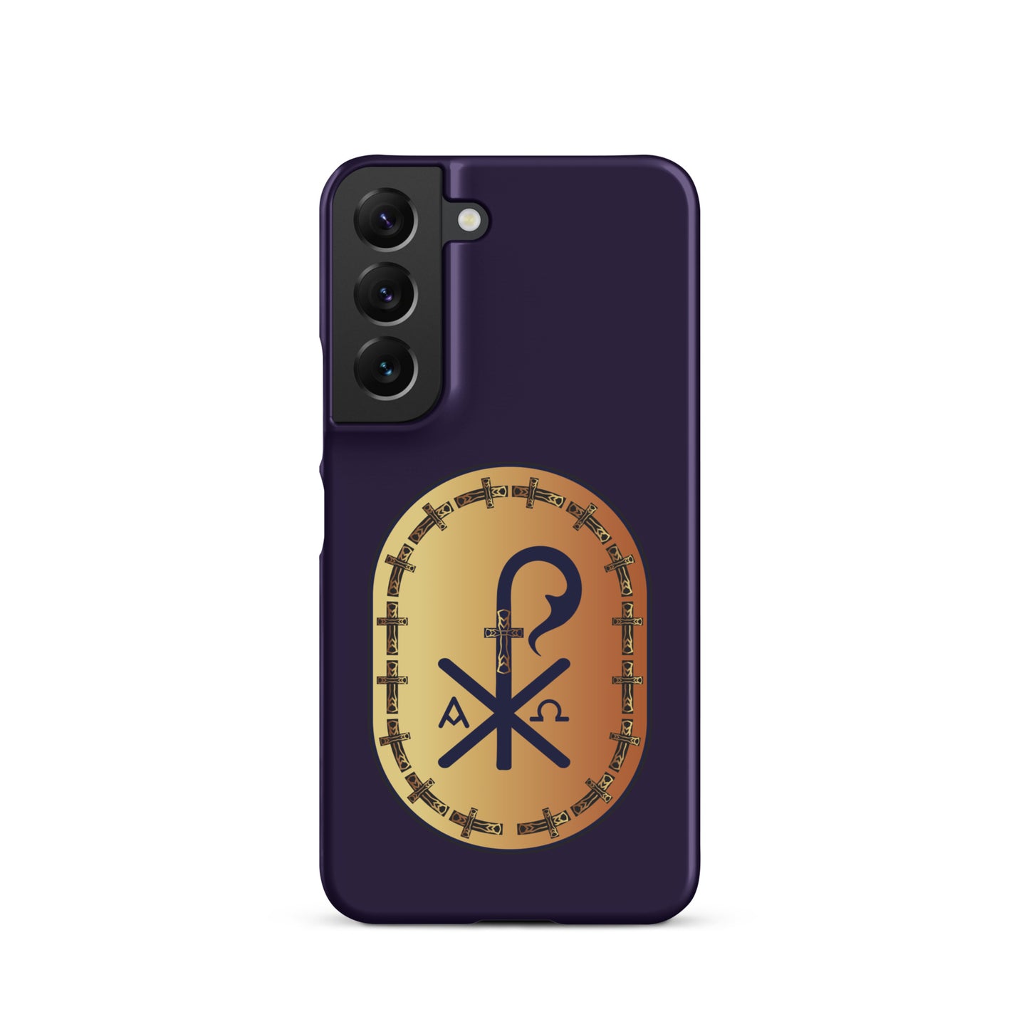 Snap case for Samsung® Kukloso CHI RO Christogram No 13 - Free Shipping