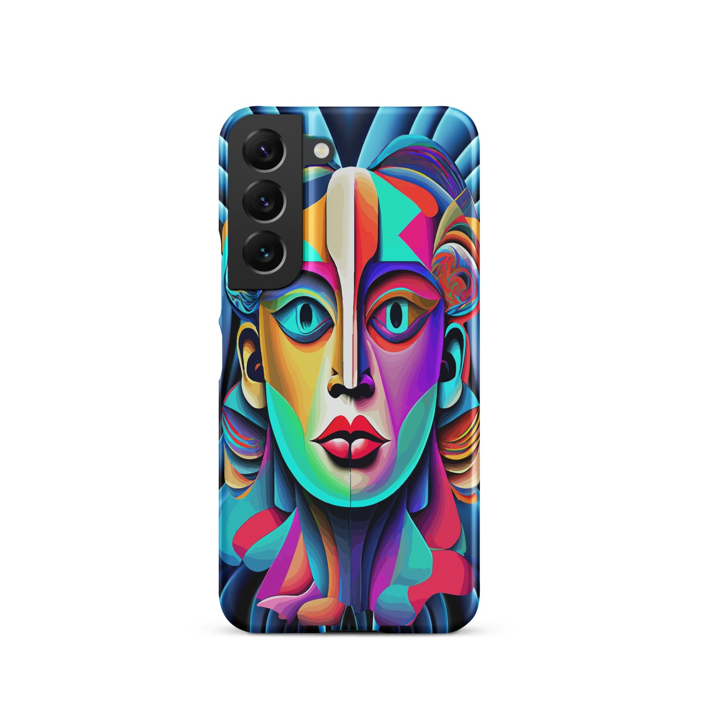 Snap case for Samsung® Kukloso Cubist Faces No 39 - Free Shipping