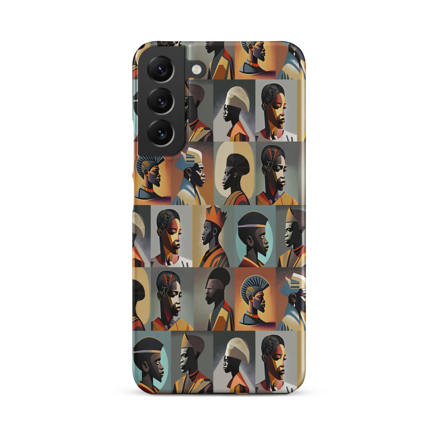 Snap case for Samsung® Kukloso Cubist Faces Collage No 24 - Free Shipping