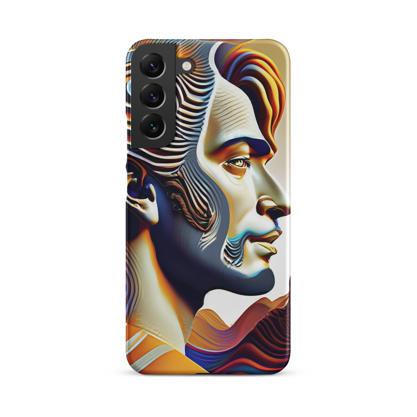 Snap case for Samsung® Kukloso Cubist Faces No 19 - Free Shipping