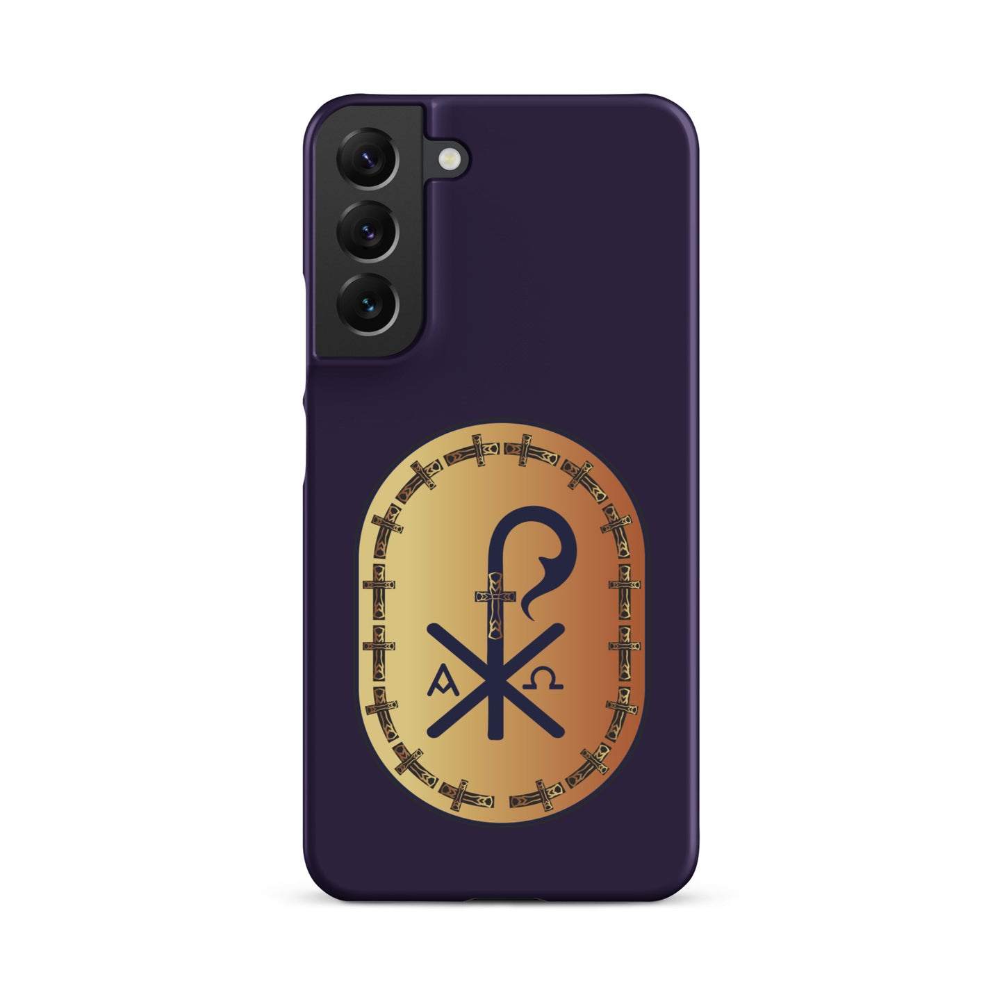 Snap case for Samsung® Kukloso CHI RO Christogram No 13 - Free Shipping