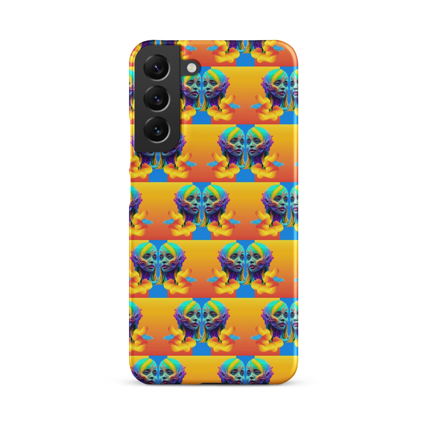 Snap case for Samsung® Kukloso Space Faces No 17 - Free Shipping - Free Shipping