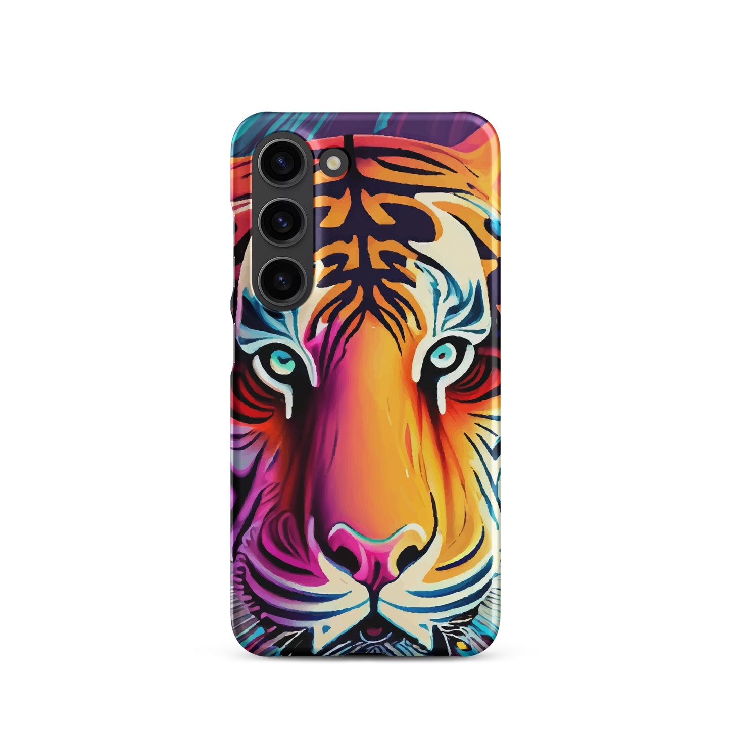 Snap case for Samsung® Kukloso Cubist Faces Mr. Tiger - Free Shipping