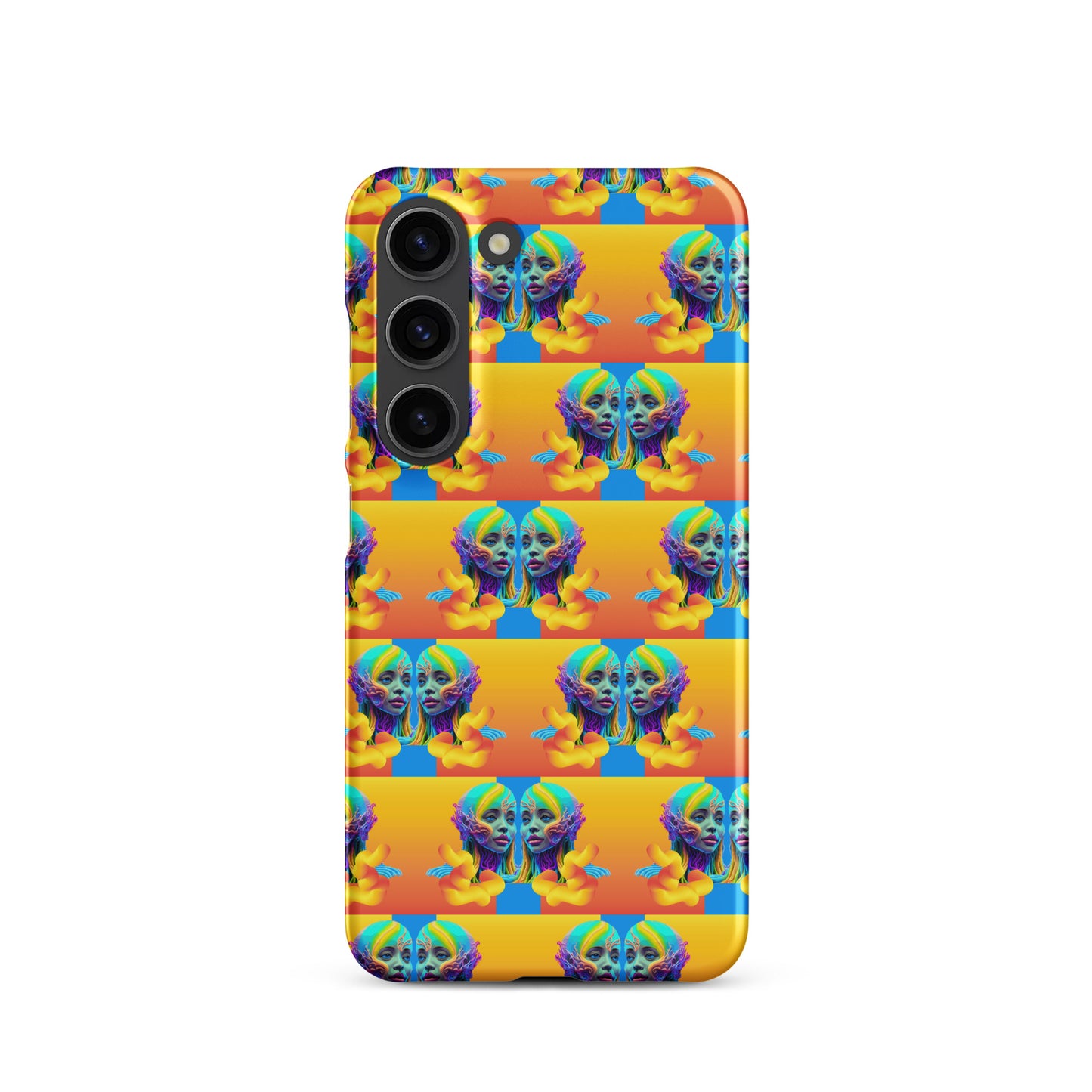 Snap case for Samsung® Kukloso Space Faces No 17 - Free Shipping - Free Shipping